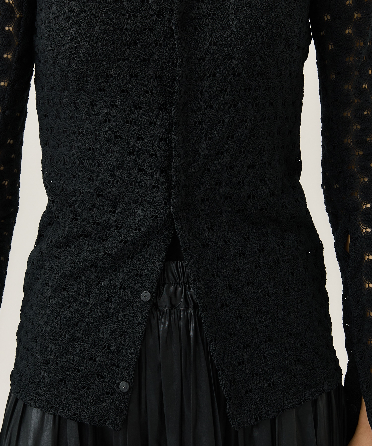 LACE CARDIGAN(FREE BLACK): MIOSMOKEY: WOMENS｜ STUDIOUS ONLINE公式