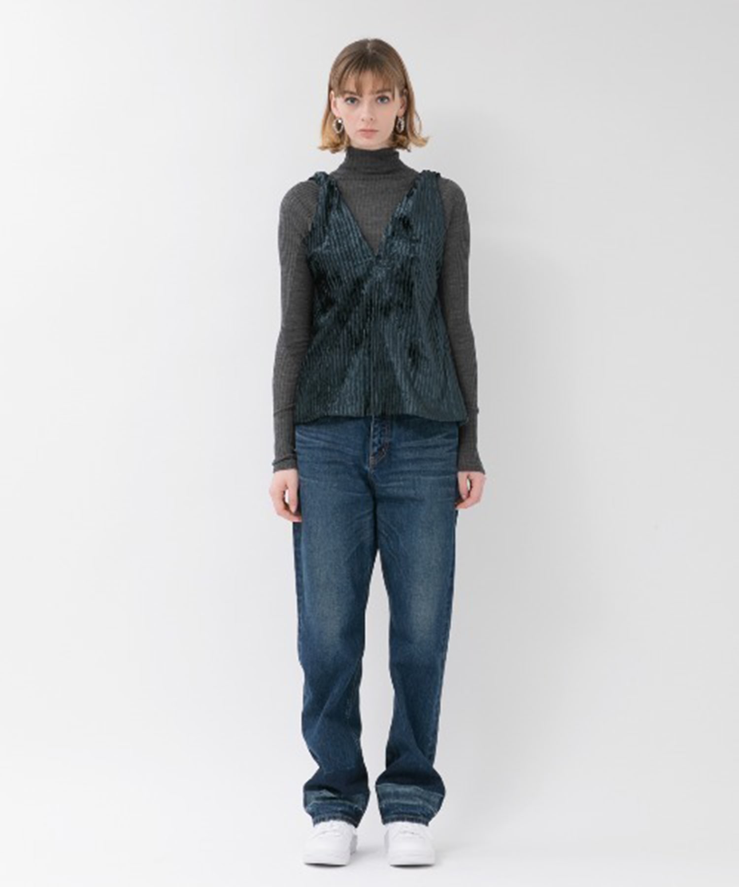 selvedge denim bleach straightpants beautiful people