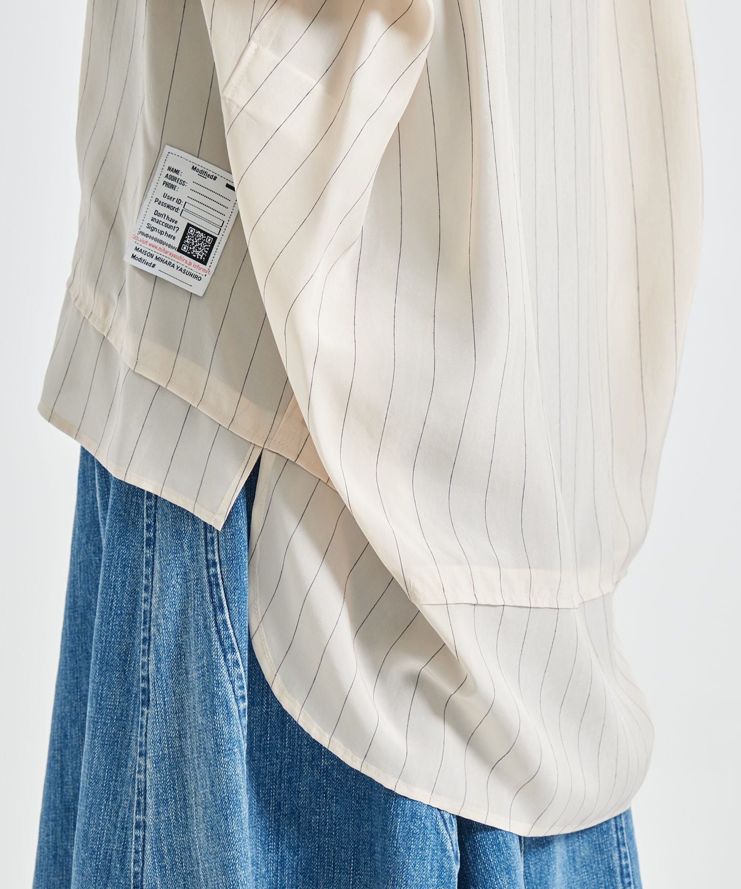 DOUBLE LAYERED SHIRTS Maison MIHARA YASUHIRO