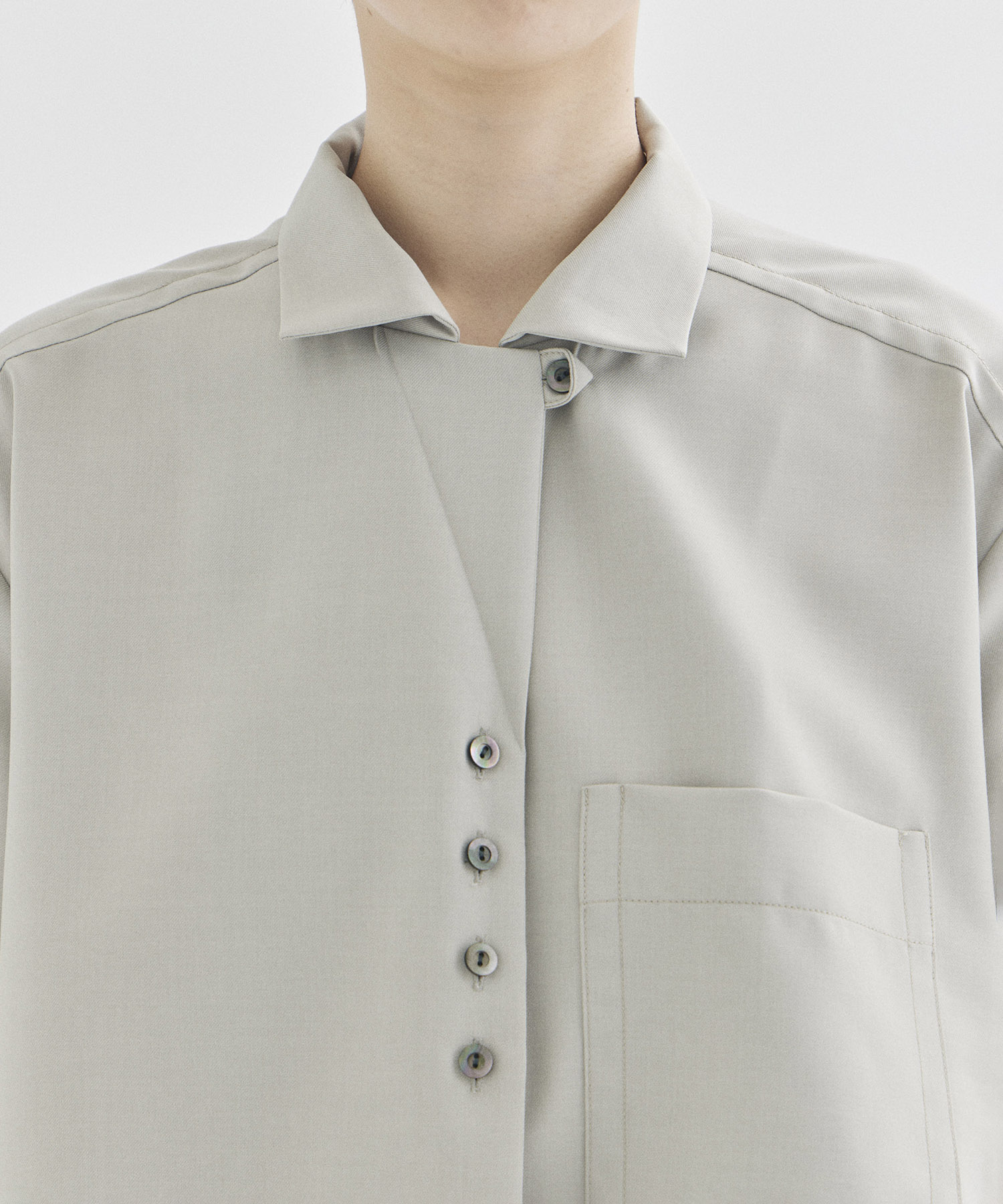 Open Collar Shirt STUDIOUS