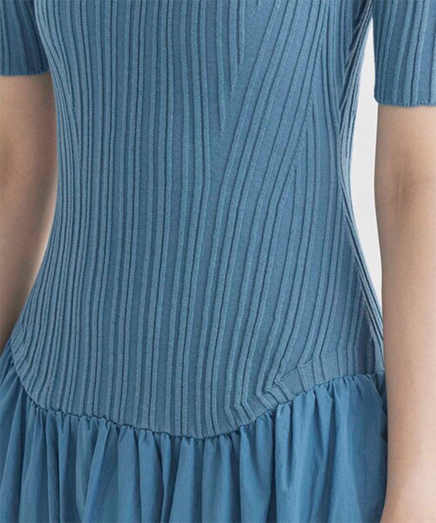 2way Sleeve Knit Dress STUDIOUS