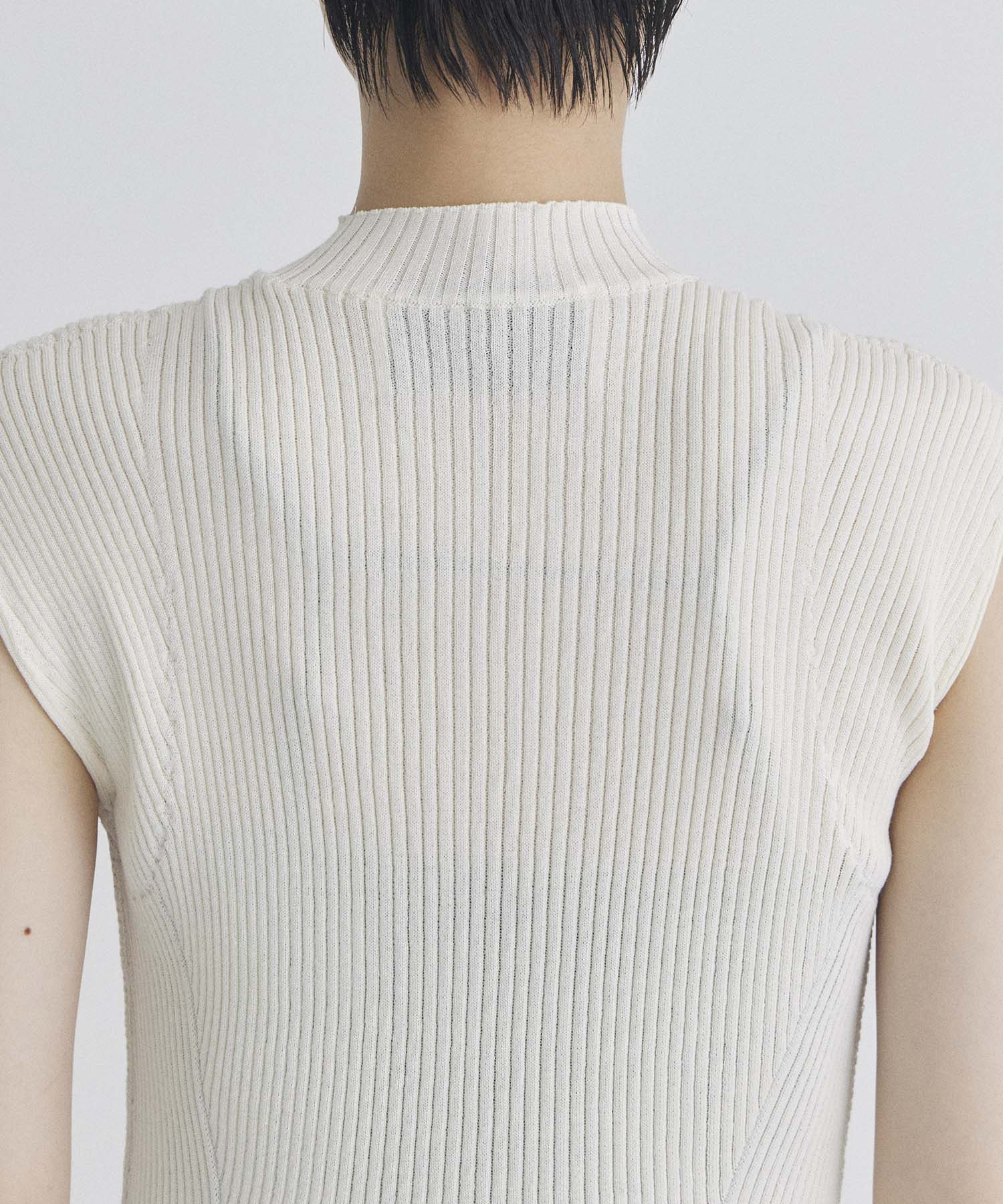 Sleeveless Rib Knit Top STUDIOUS