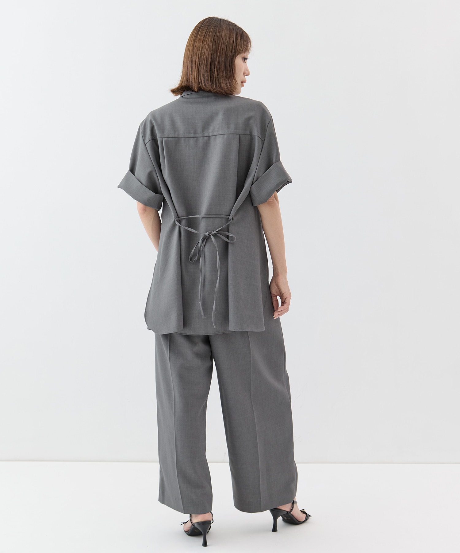 Asymmetric Front Trousers STUDIOUS