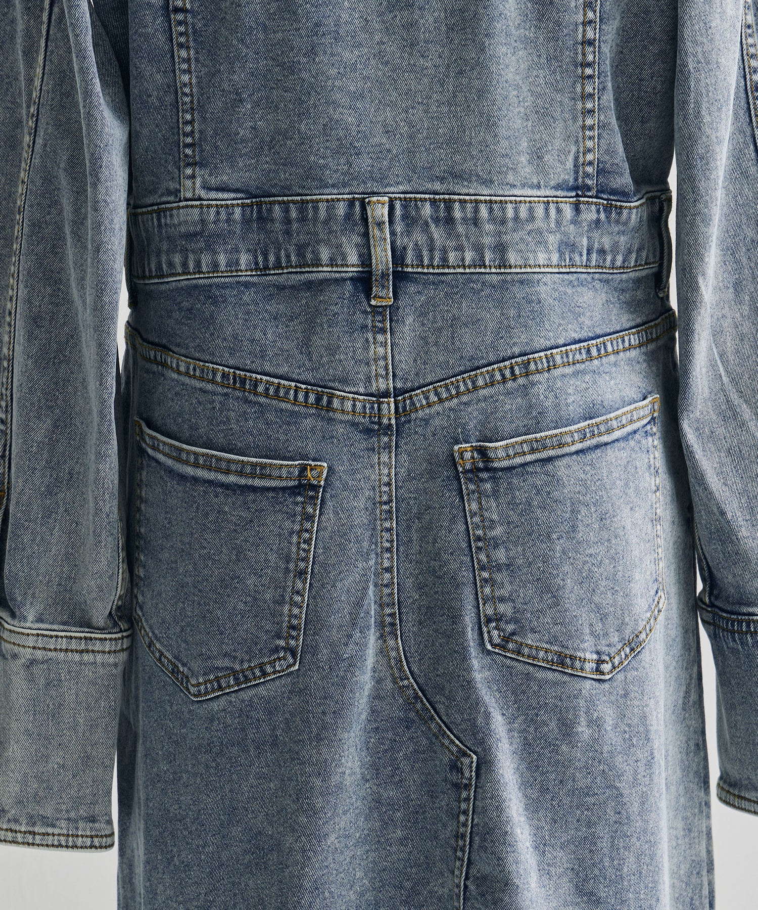 I LINE DENIM SHIRT DRESS AMERI