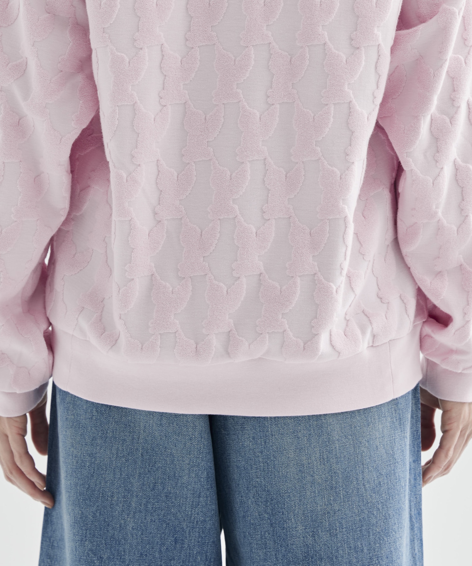 ANGEL PILE JACQUARD SWEATSHIRT MASU