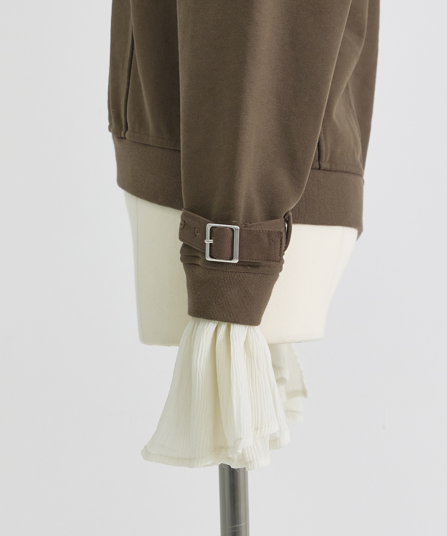 cuffs belted pullover tanakadaisuke