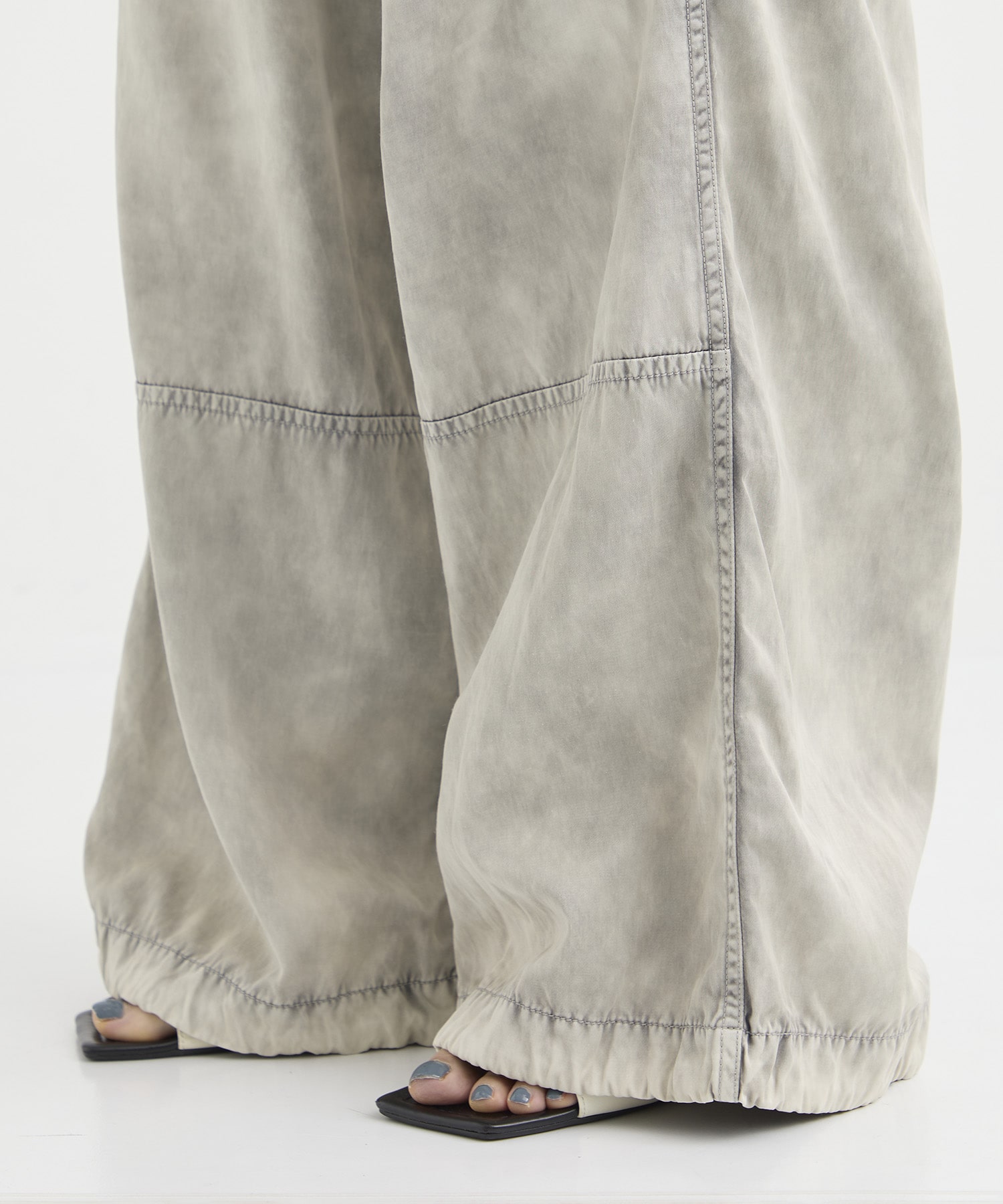 C/R SATIN CARGO PANTS Maison MIHARA YASUHIRO