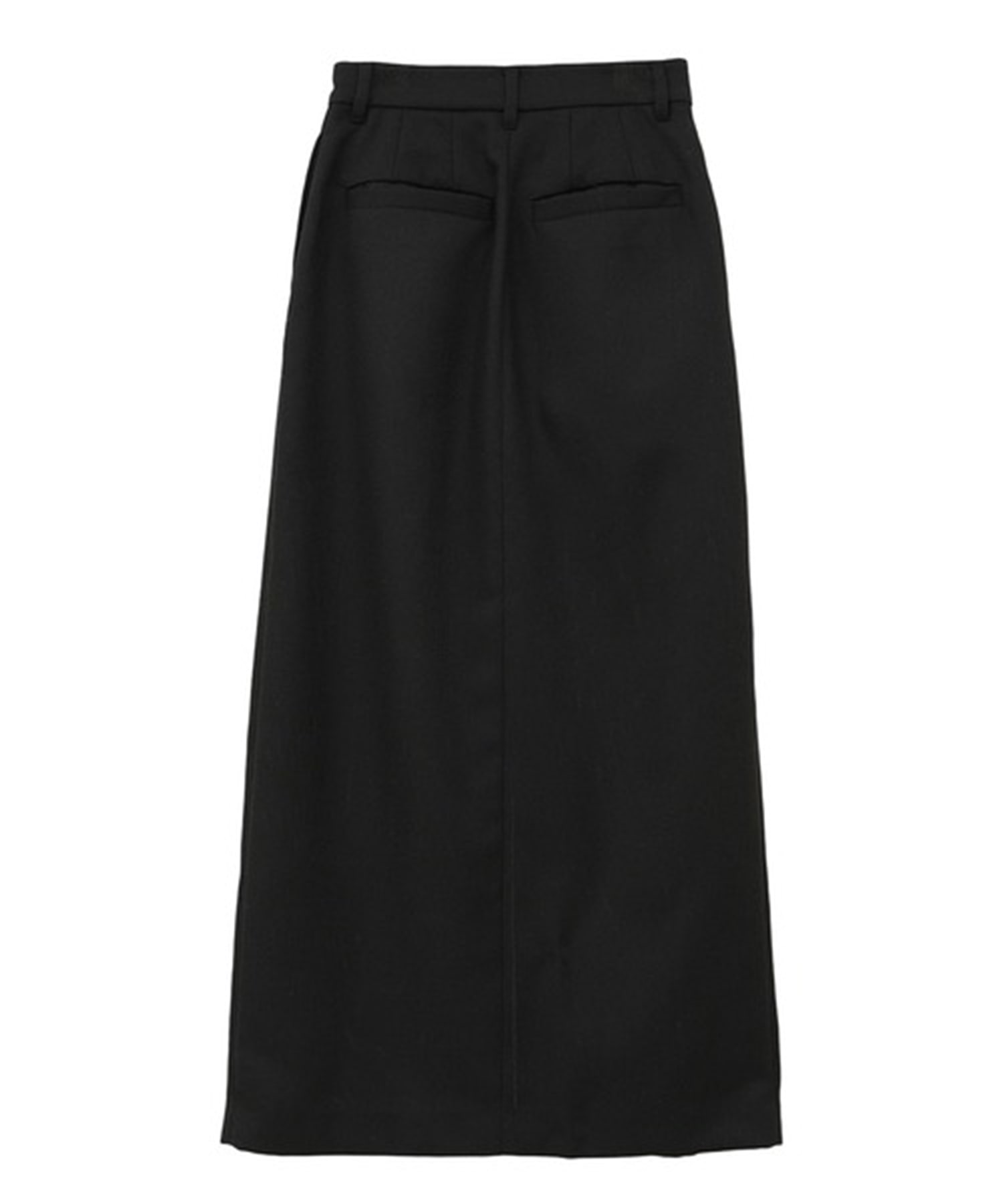 FRONT SLIT TUCK SKIRT CLANE