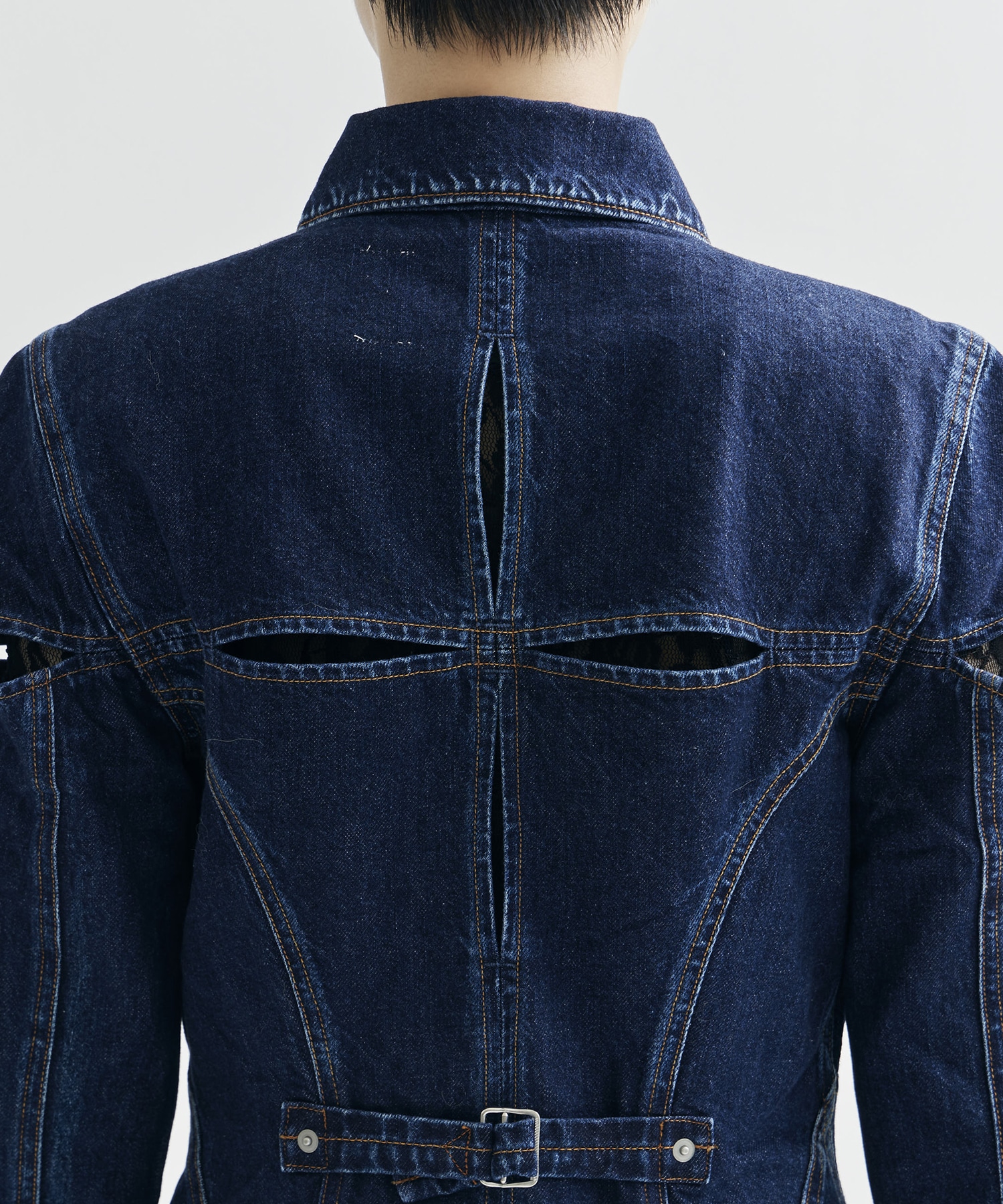 DENIM SLIT JACKET FETICO