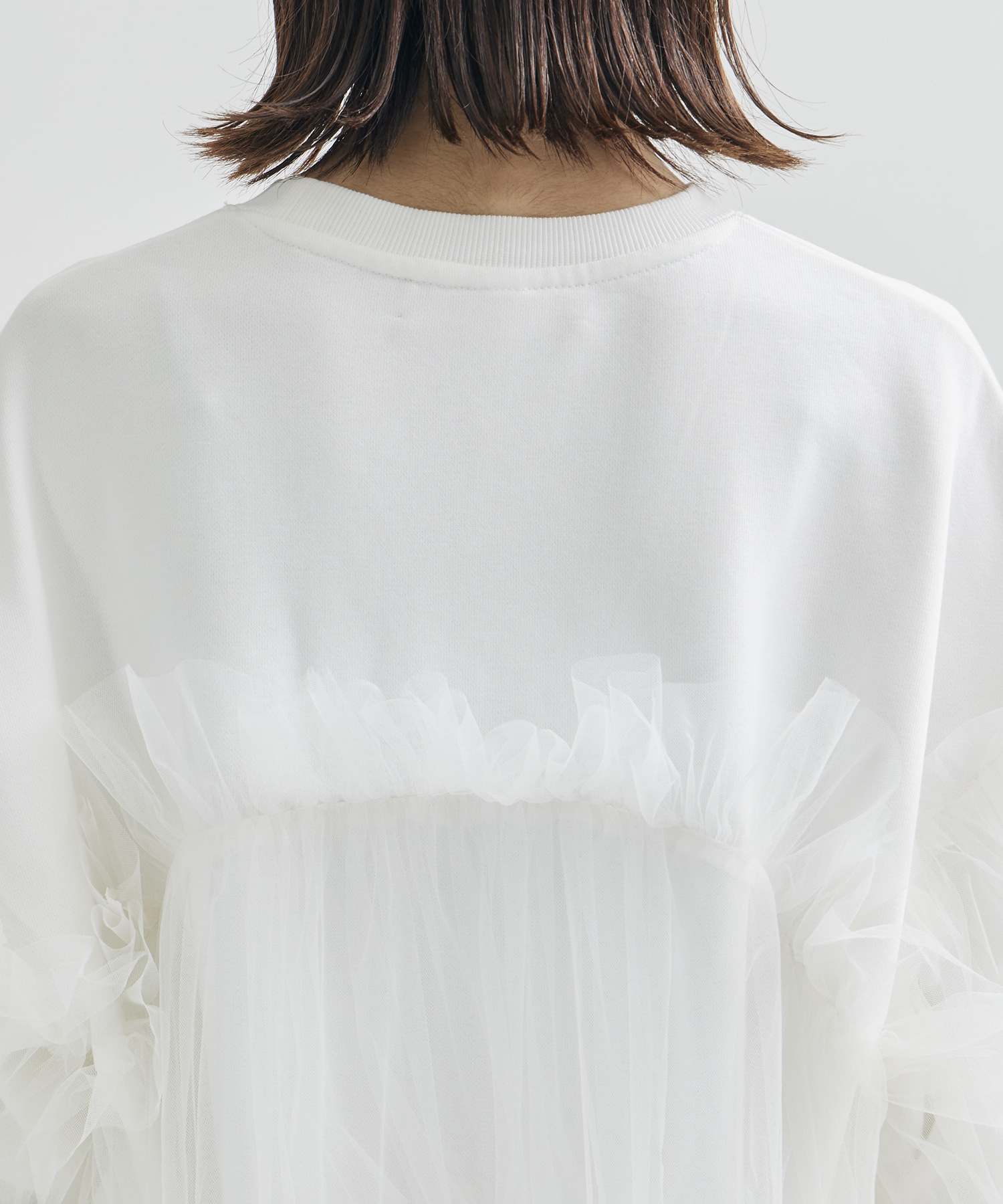 Swell Tulle Sweat Shirt VIVIANO