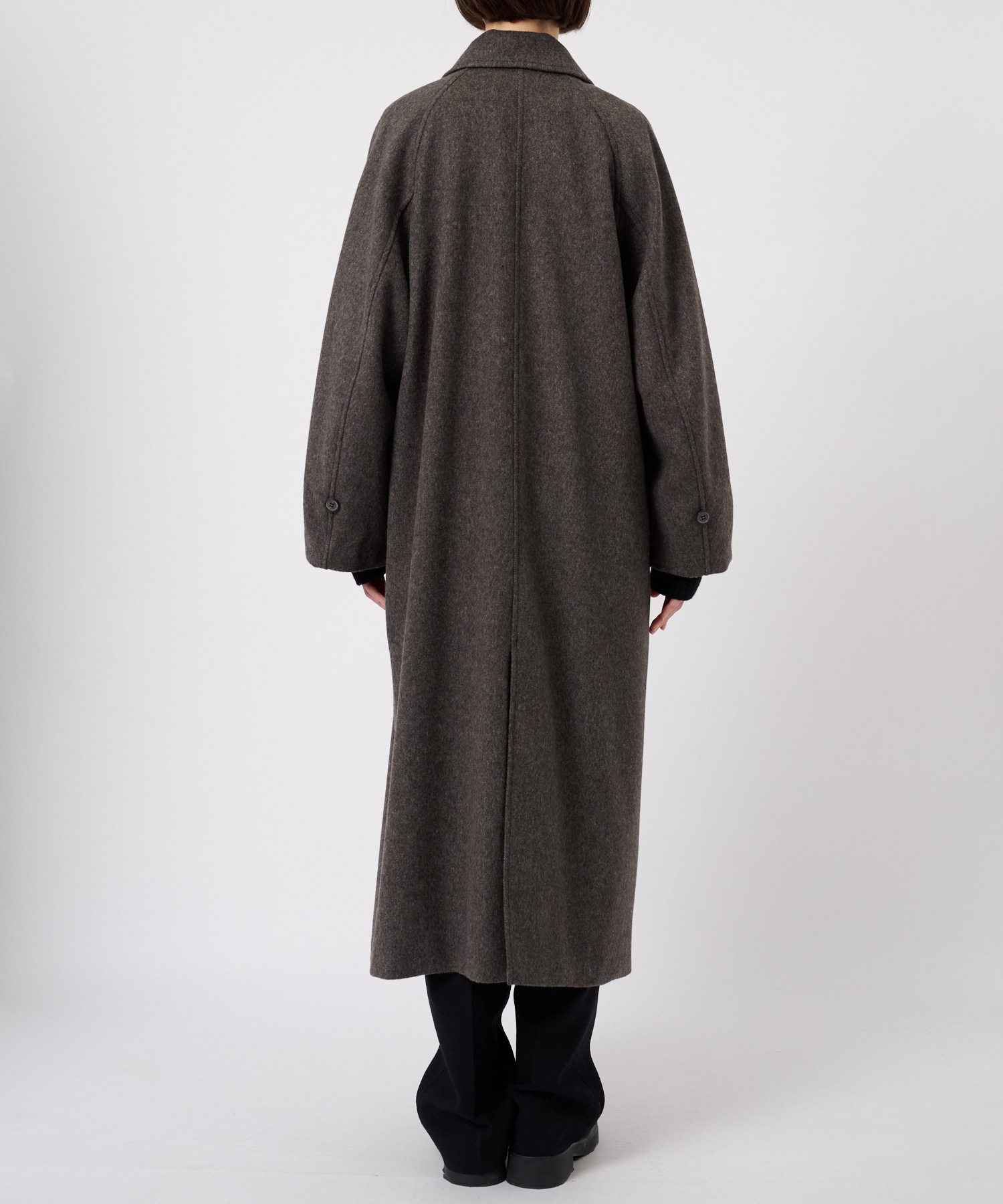 Stand Collar Wool Coat STUDIOUS