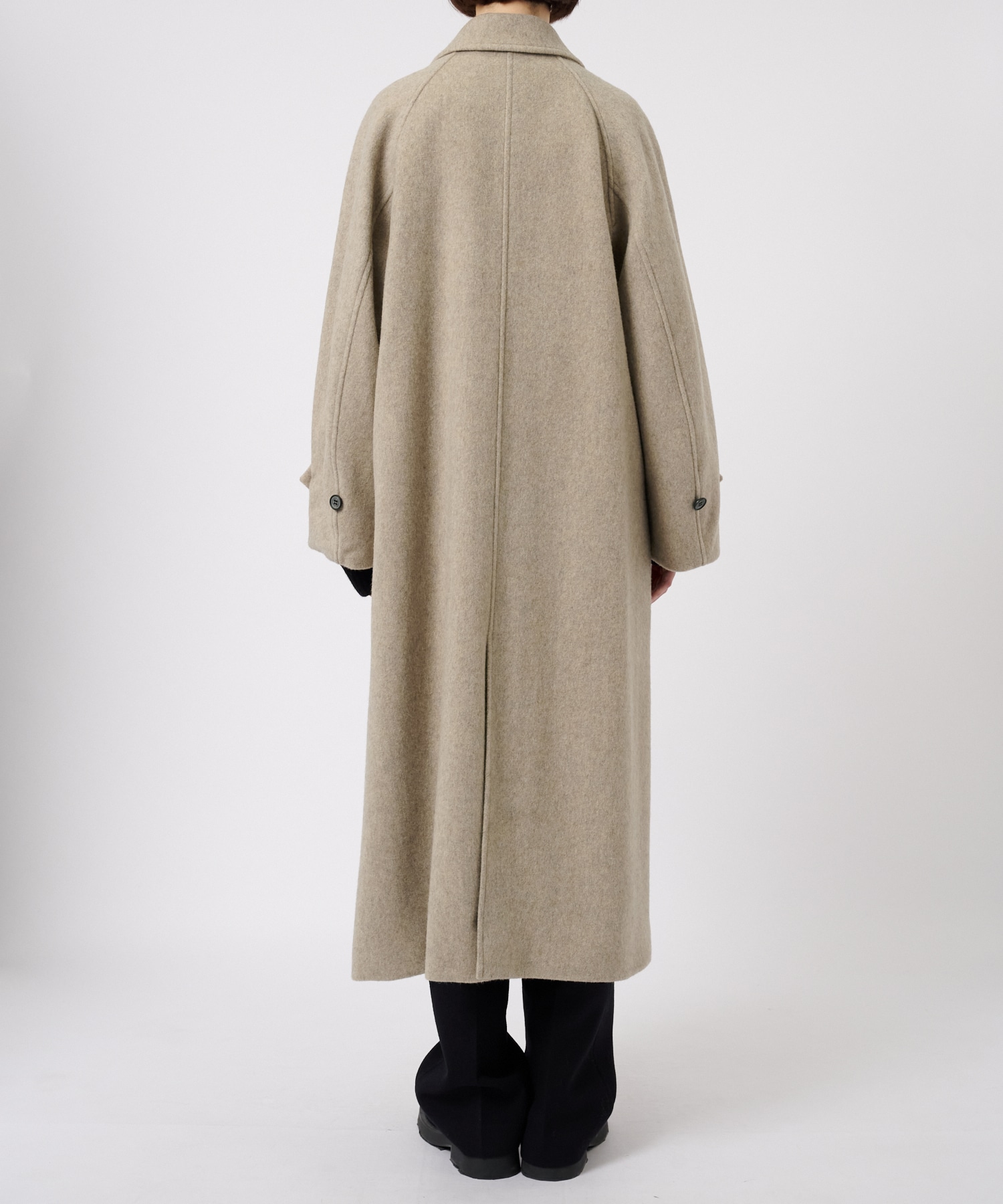 Stand Collar Wool Coat STUDIOUS