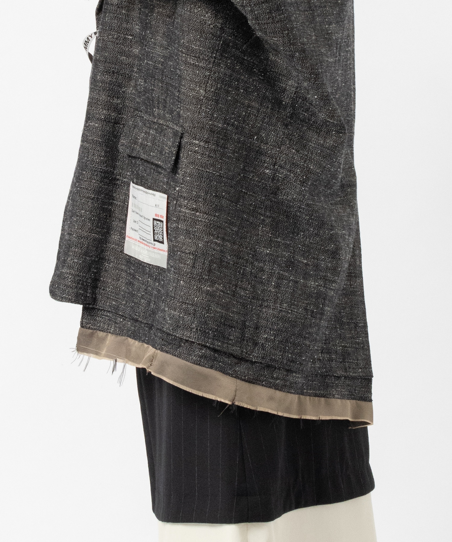 SLUB NEP TWEED JACKET Maison MIHARA YASUHIRO