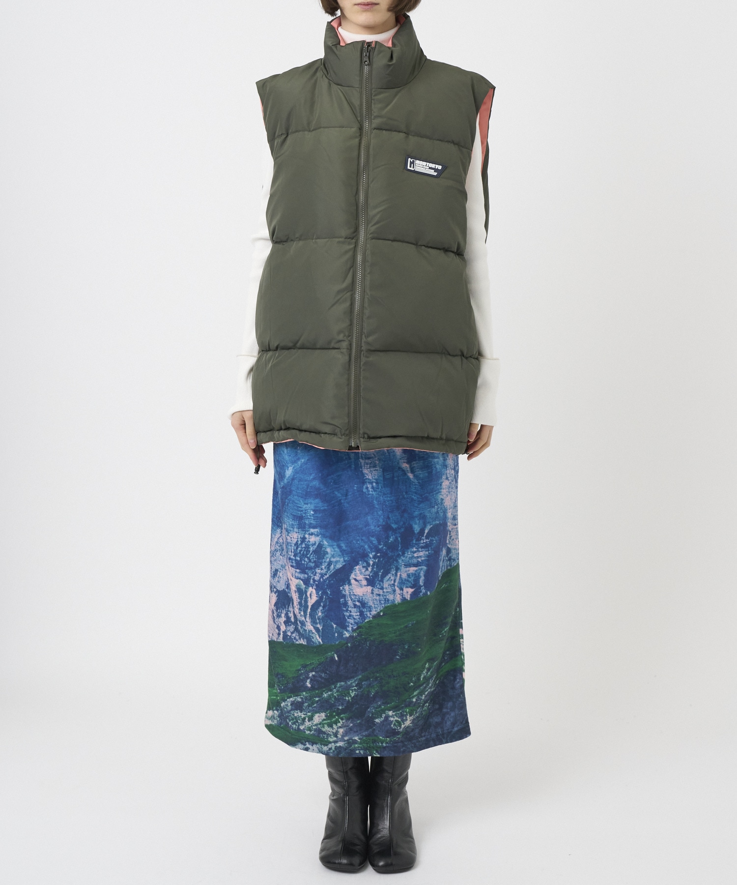 REVERSIBLE DOWN VEST 