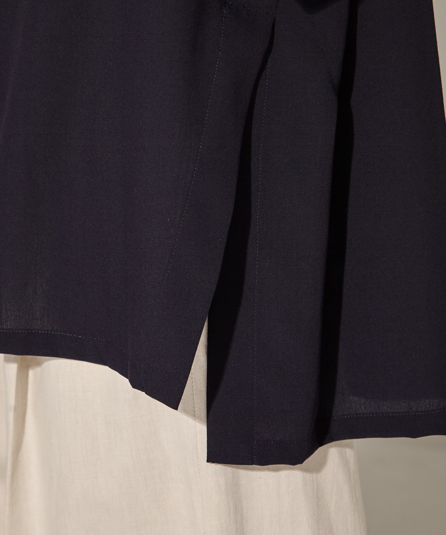 Sleeve Belt Shirt UJOH