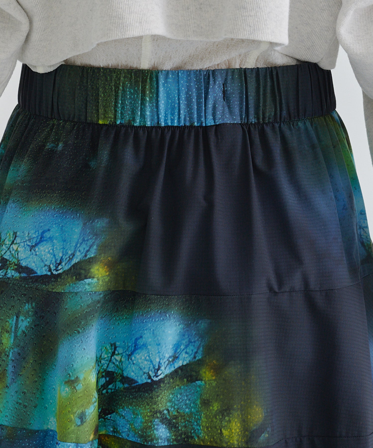 Y3-S25-0000-131/AOP SKIRT/MULTICOLOR Y-3