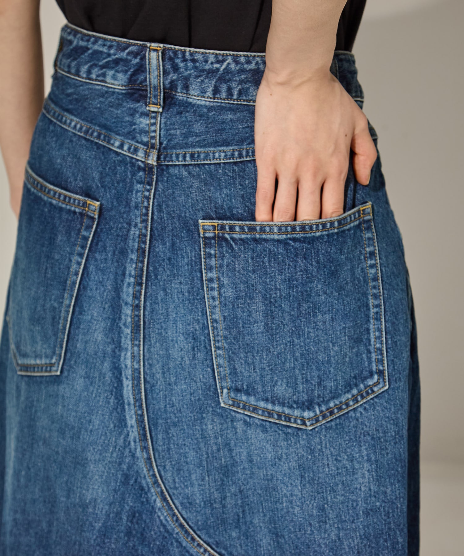 H.D. Skirt - Jean / 12oz Denim Needles