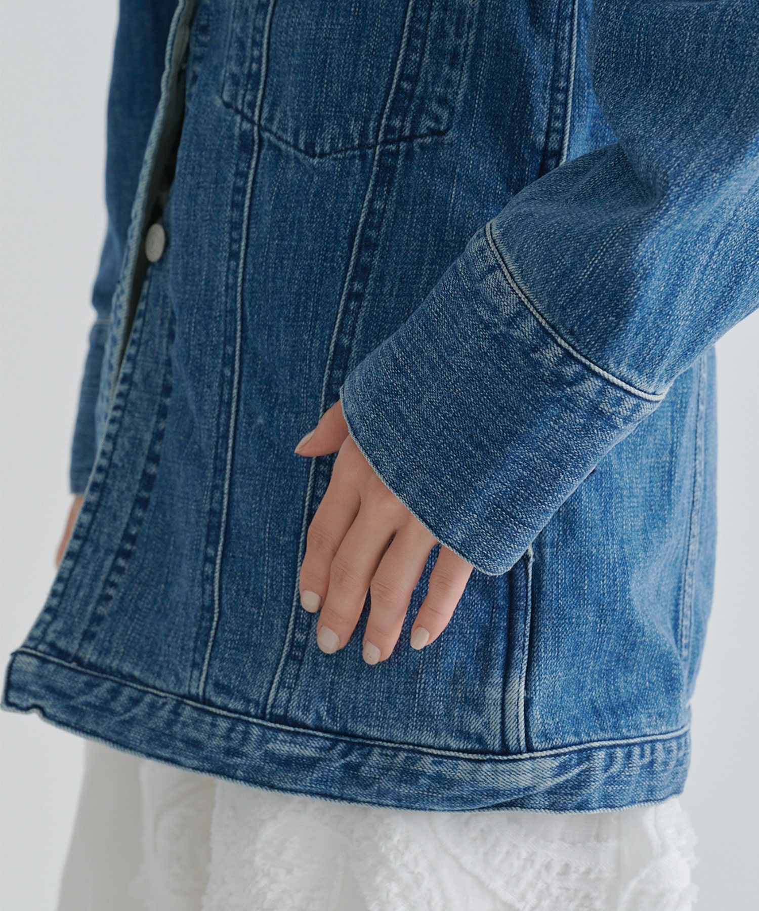 Helene denim jacket BL AKIRANAKA