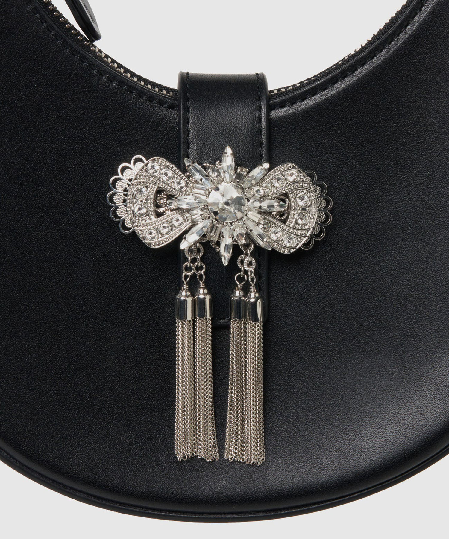 ribbon bijou half moon bag tanakadaisuke