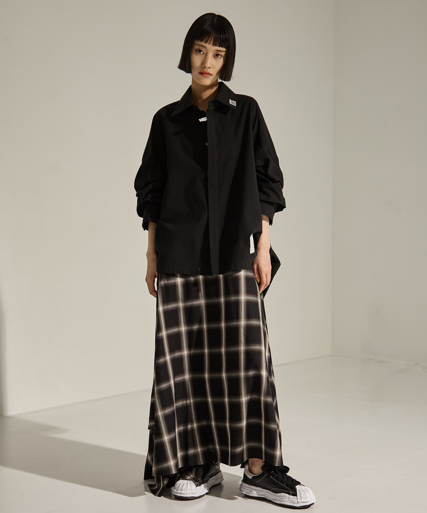 - BLAKEY Low original sole Leather Low-Top sneakers Maison MIHARA YASUHIRO
