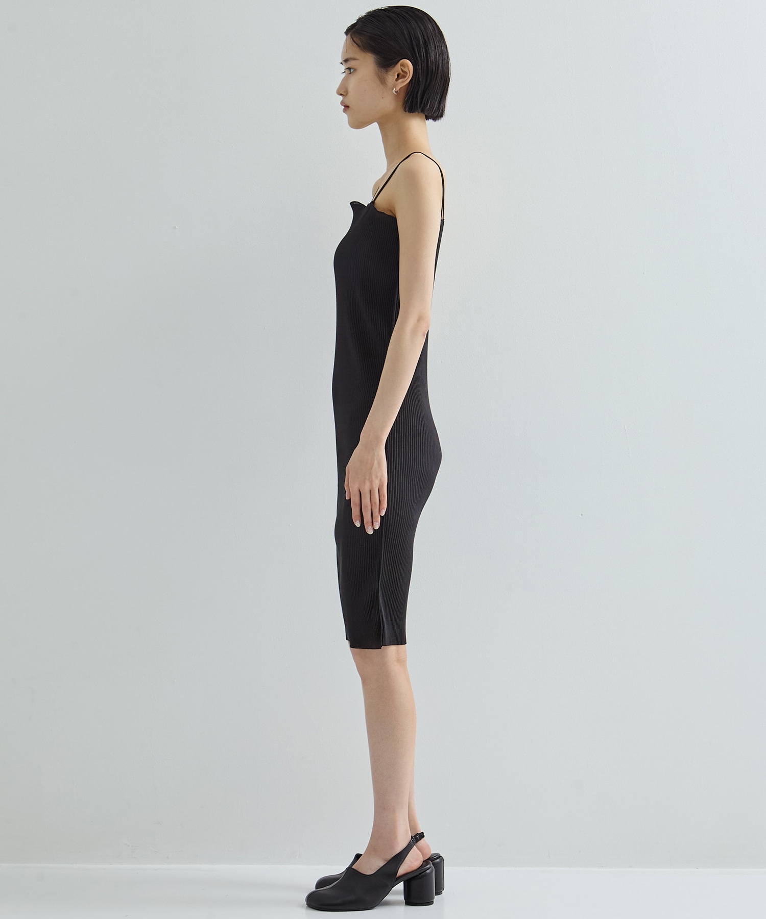 別注SHEER LAYERED SHORT SLEEVE DRESS kotohayokozawa