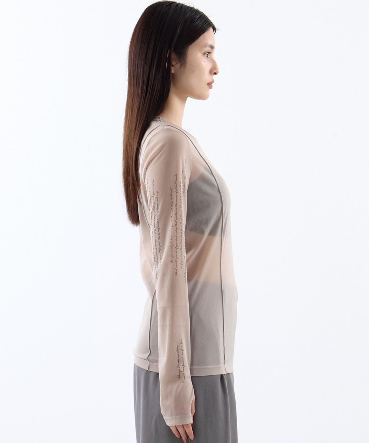 Tattoo Skin Mesh Top STUDIOUS