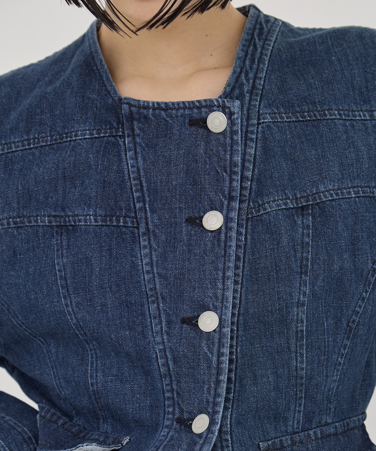 Judith denim jacket AKIRANAKA