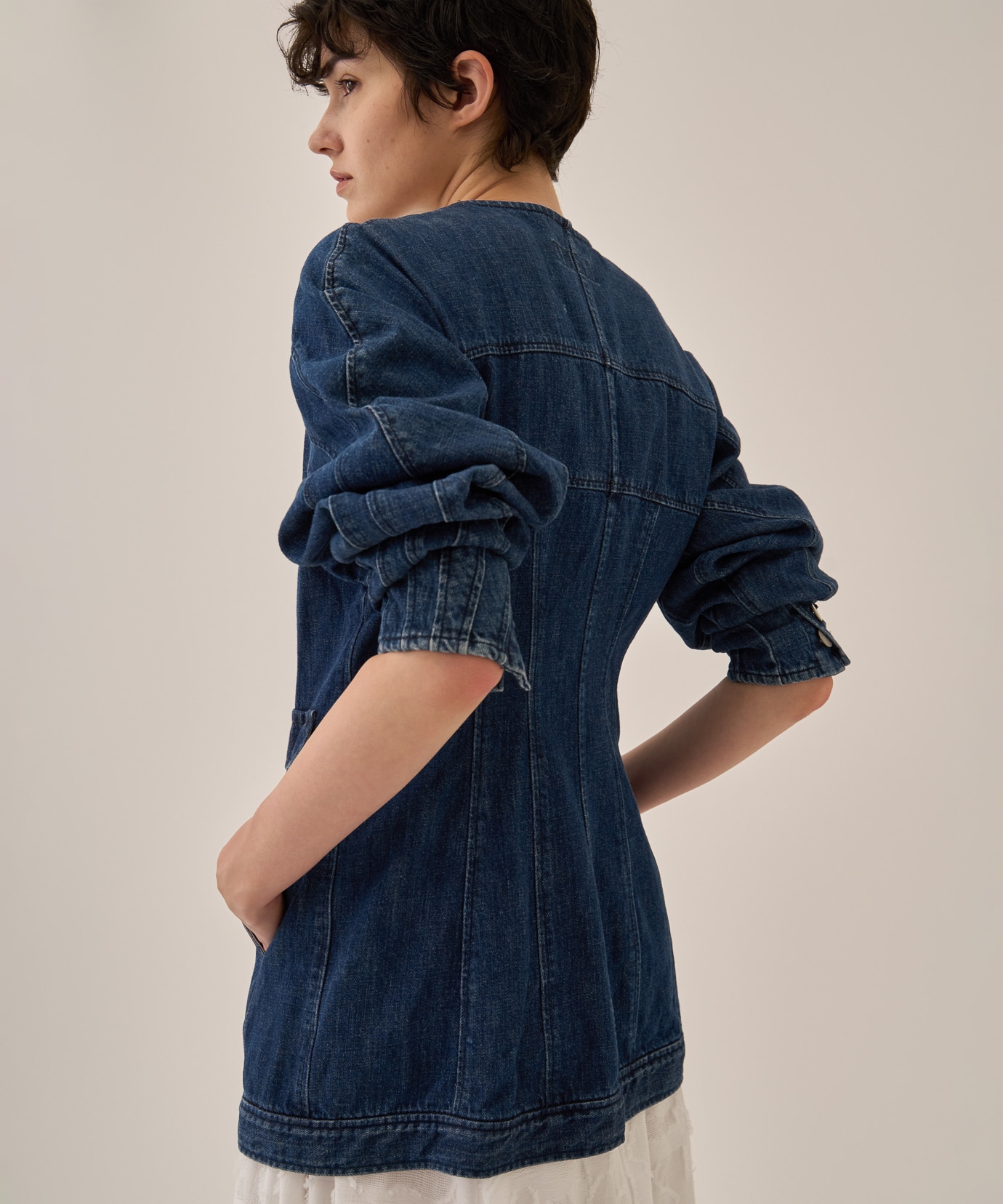 Judith denim jacket AKIRANAKA