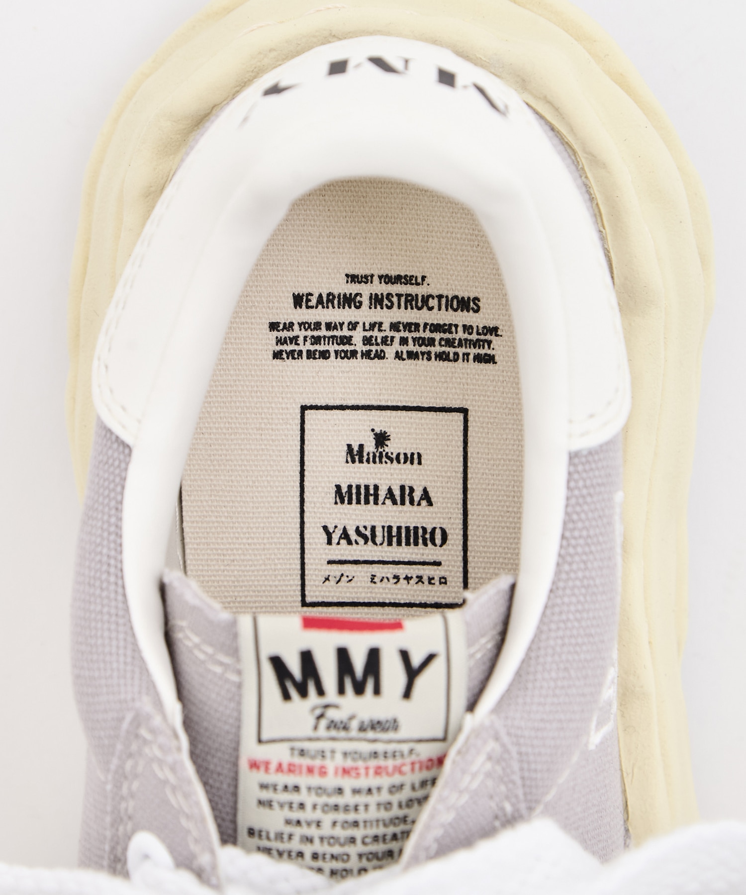 BLAKEY low -vintage color original sole canvas low-Top sne Maison MIHARA YASUHIRO