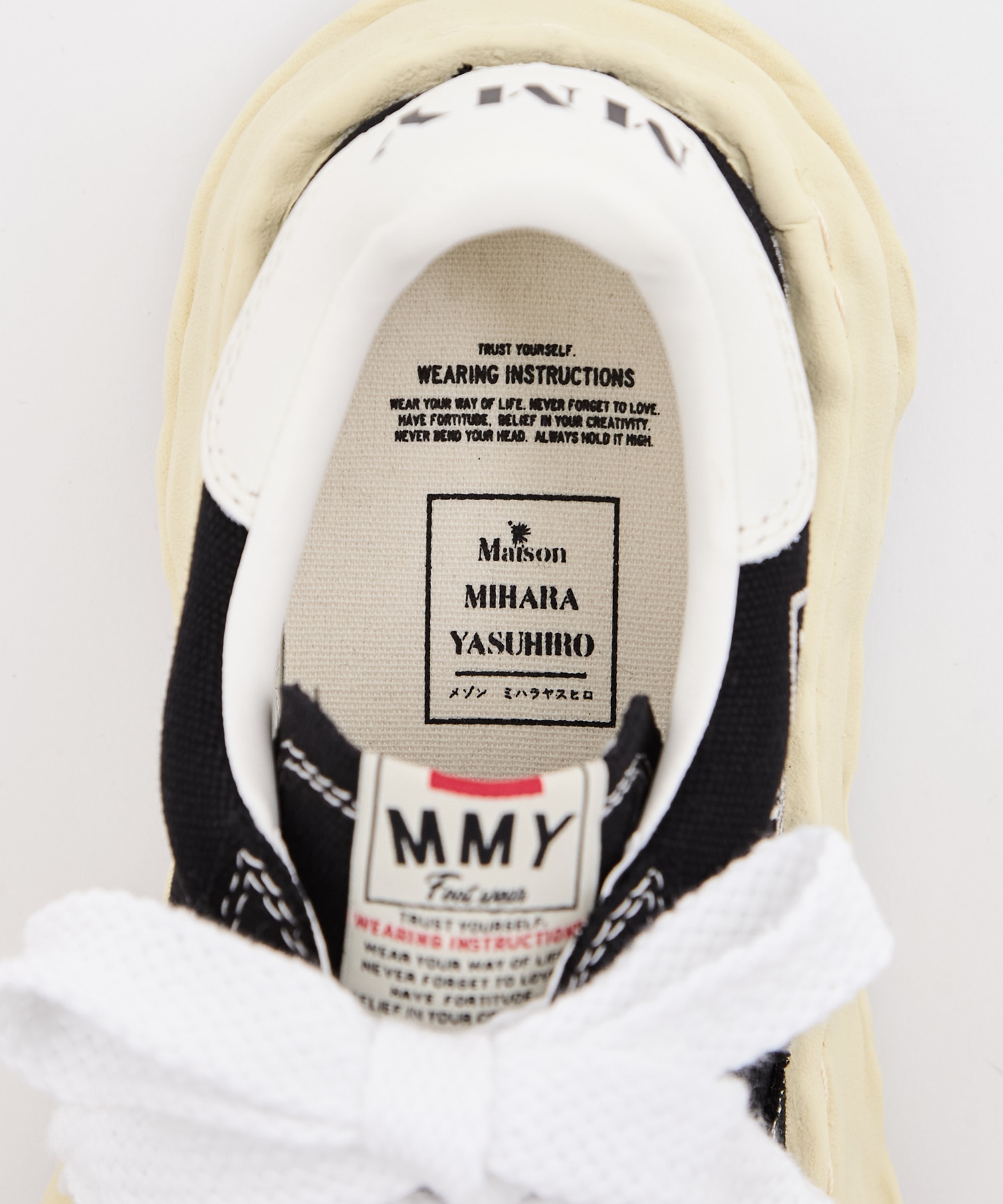 BLAKEY low -vintage color original sole canvas low-Top sne Maison MIHARA YASUHIRO