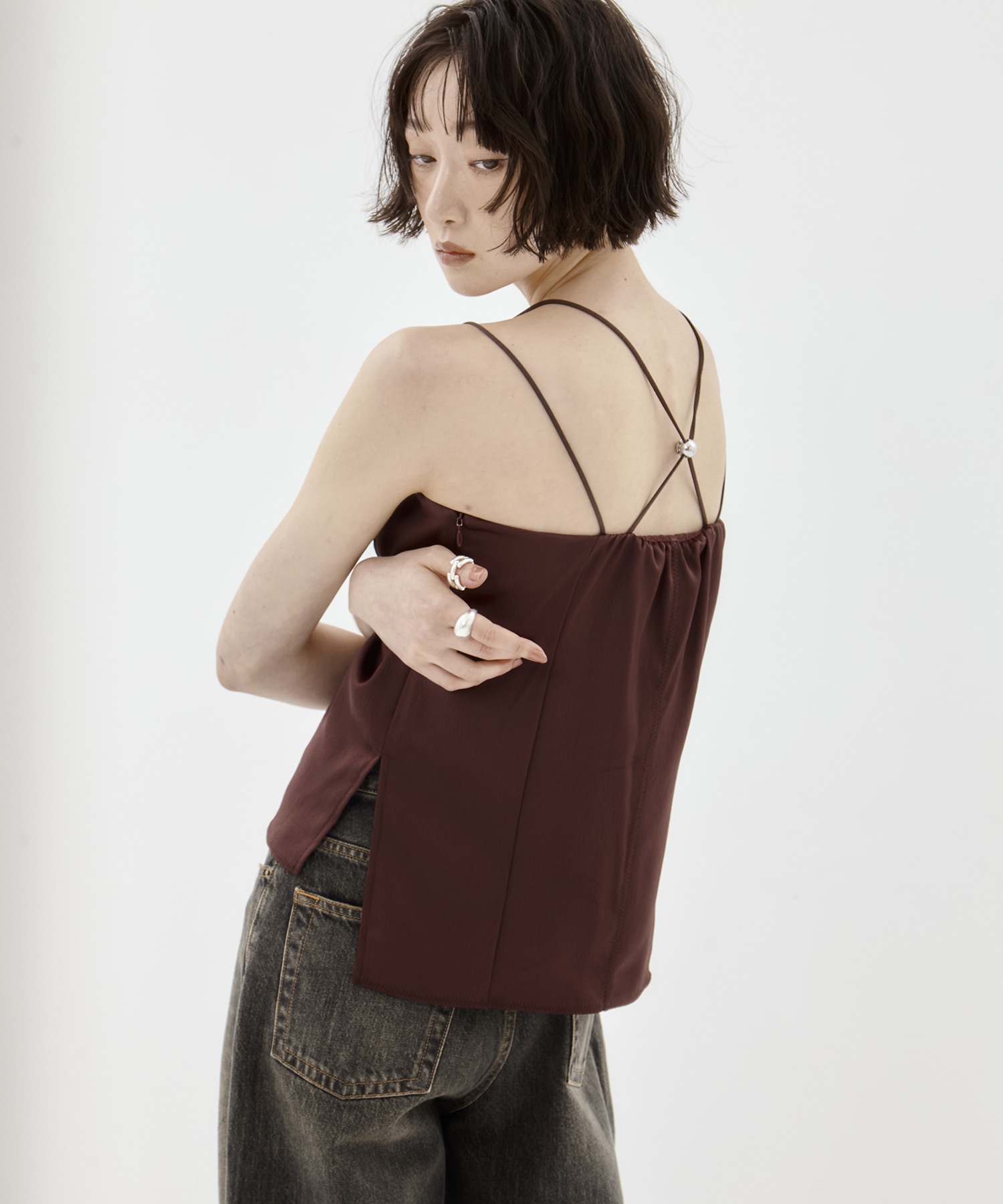 Stretch Satin Camisole STUDIOUS