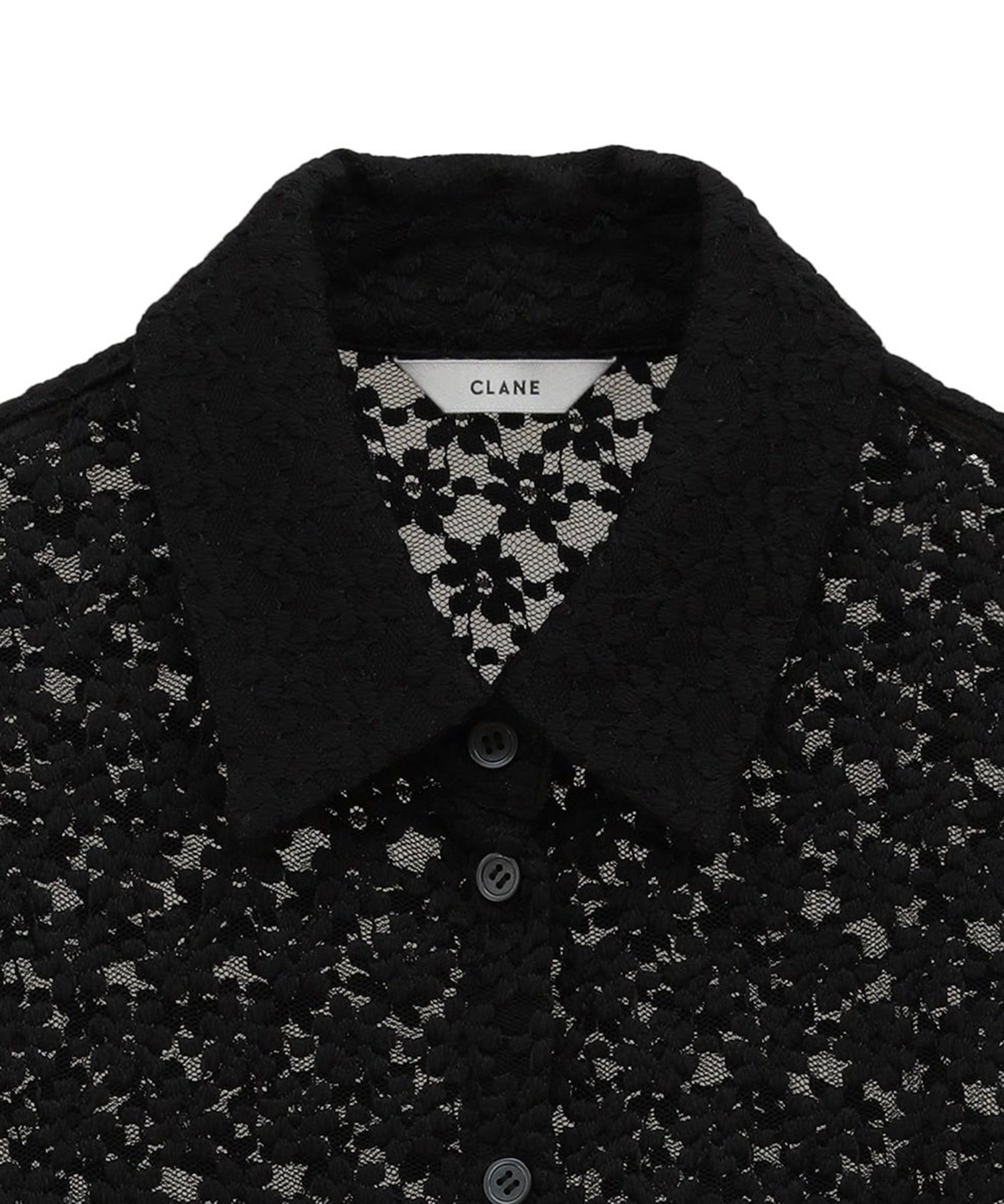 3D FLOWER LACE SHIRT CLANE