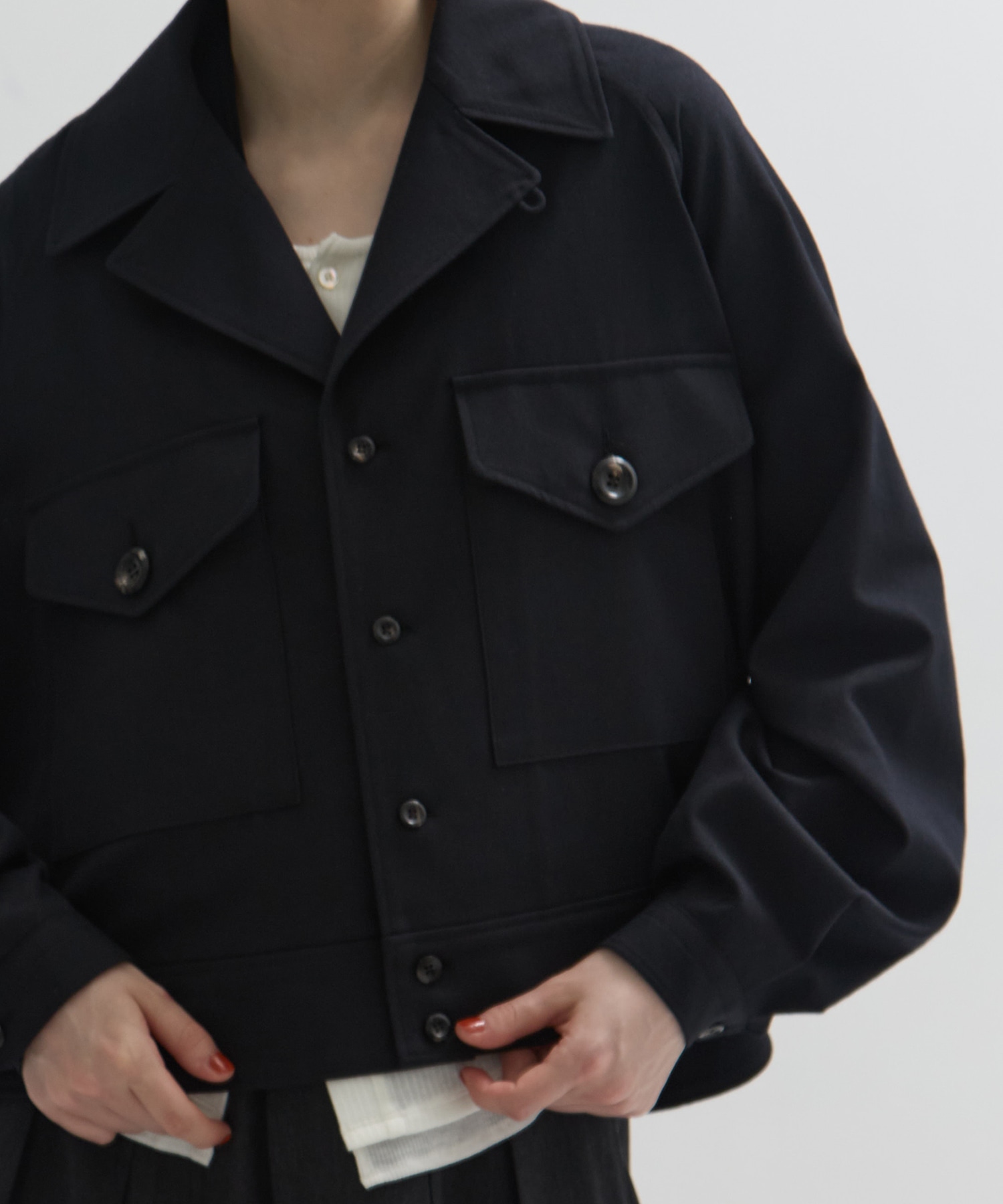 RERACS A-LINE CPO BLOUSE THE RERACS