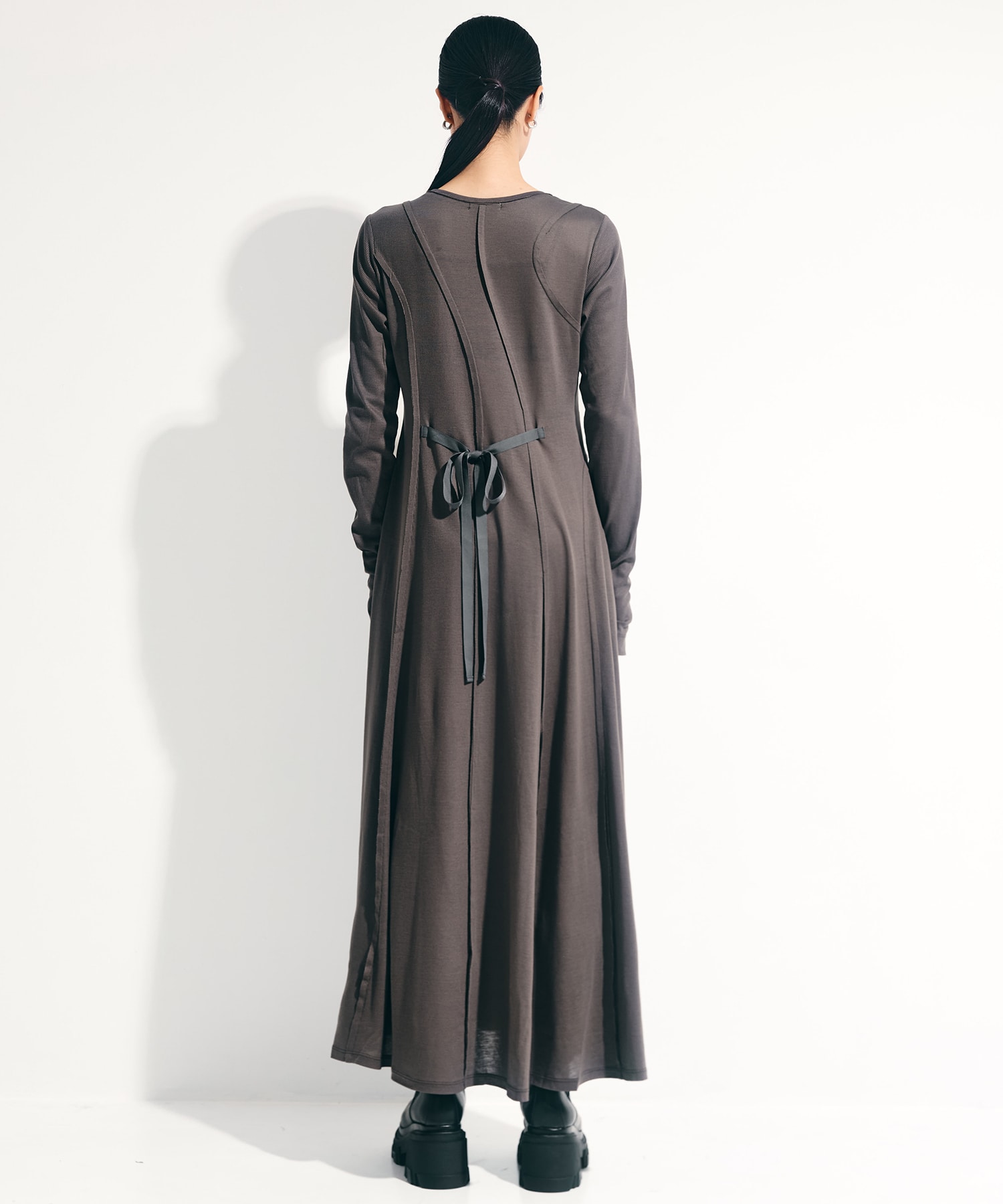 Deconstructed Jersey Dress 