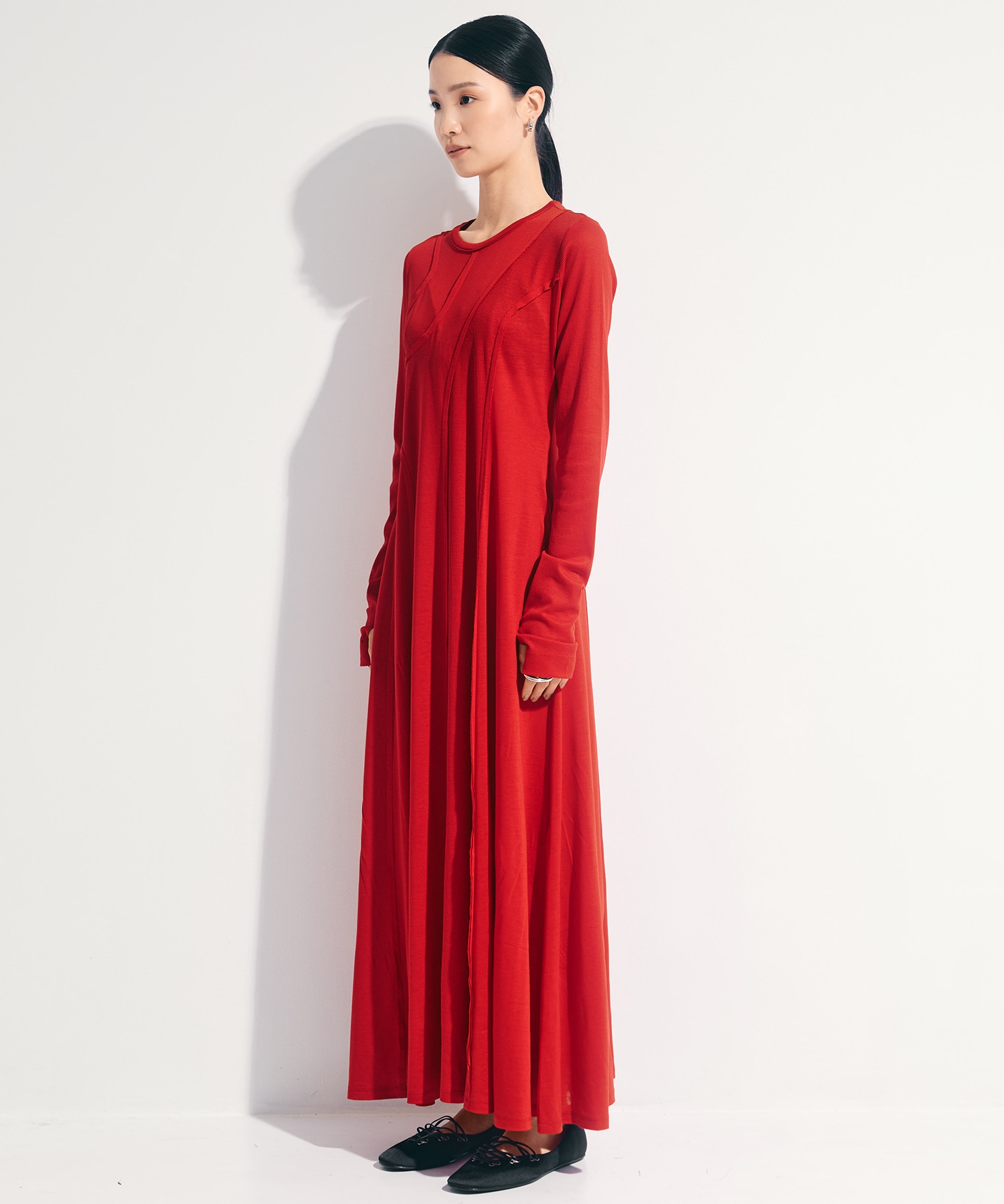 Deconstructed Jersey Dress 