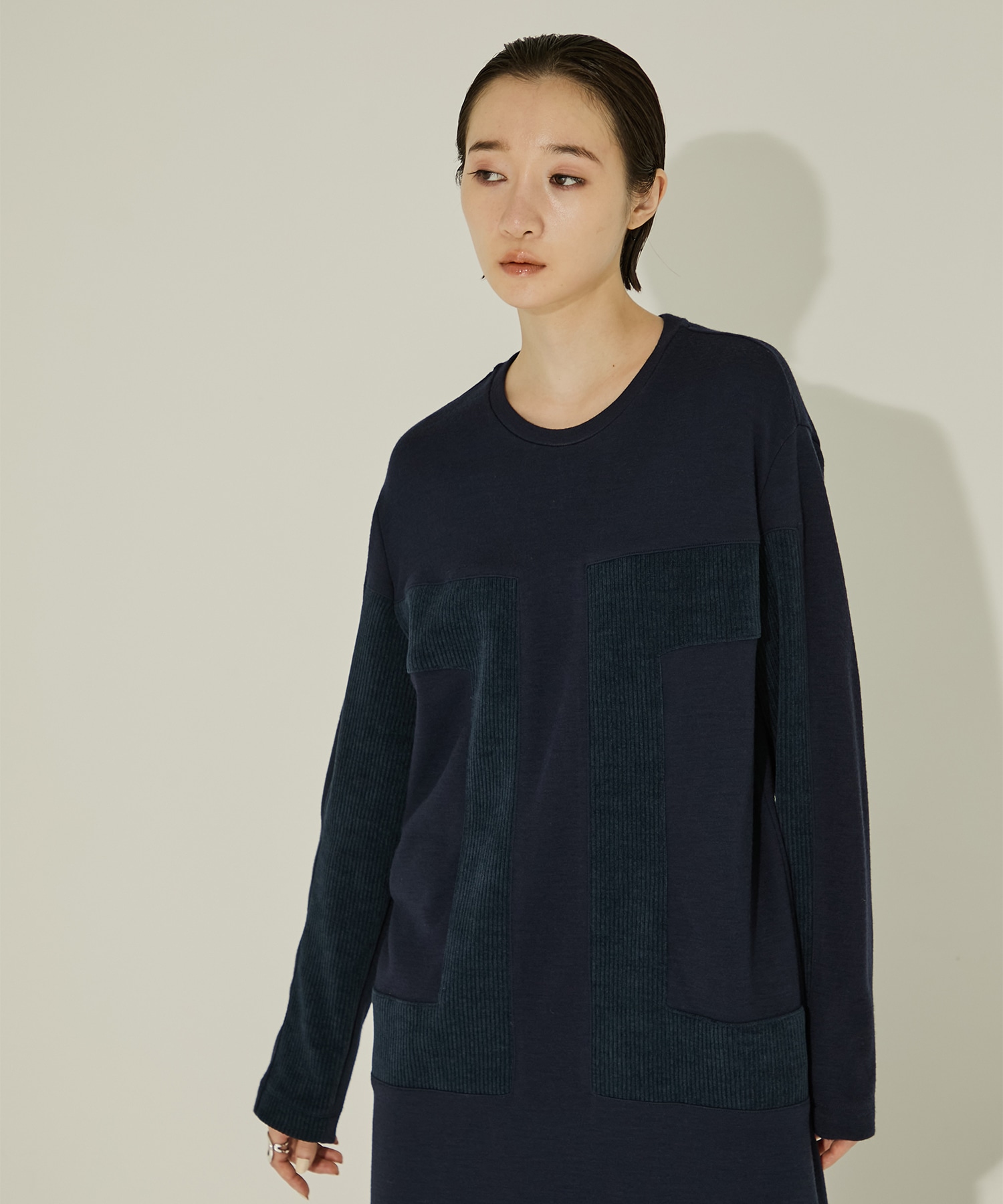 Ottilia panel dress AKIRANAKA
