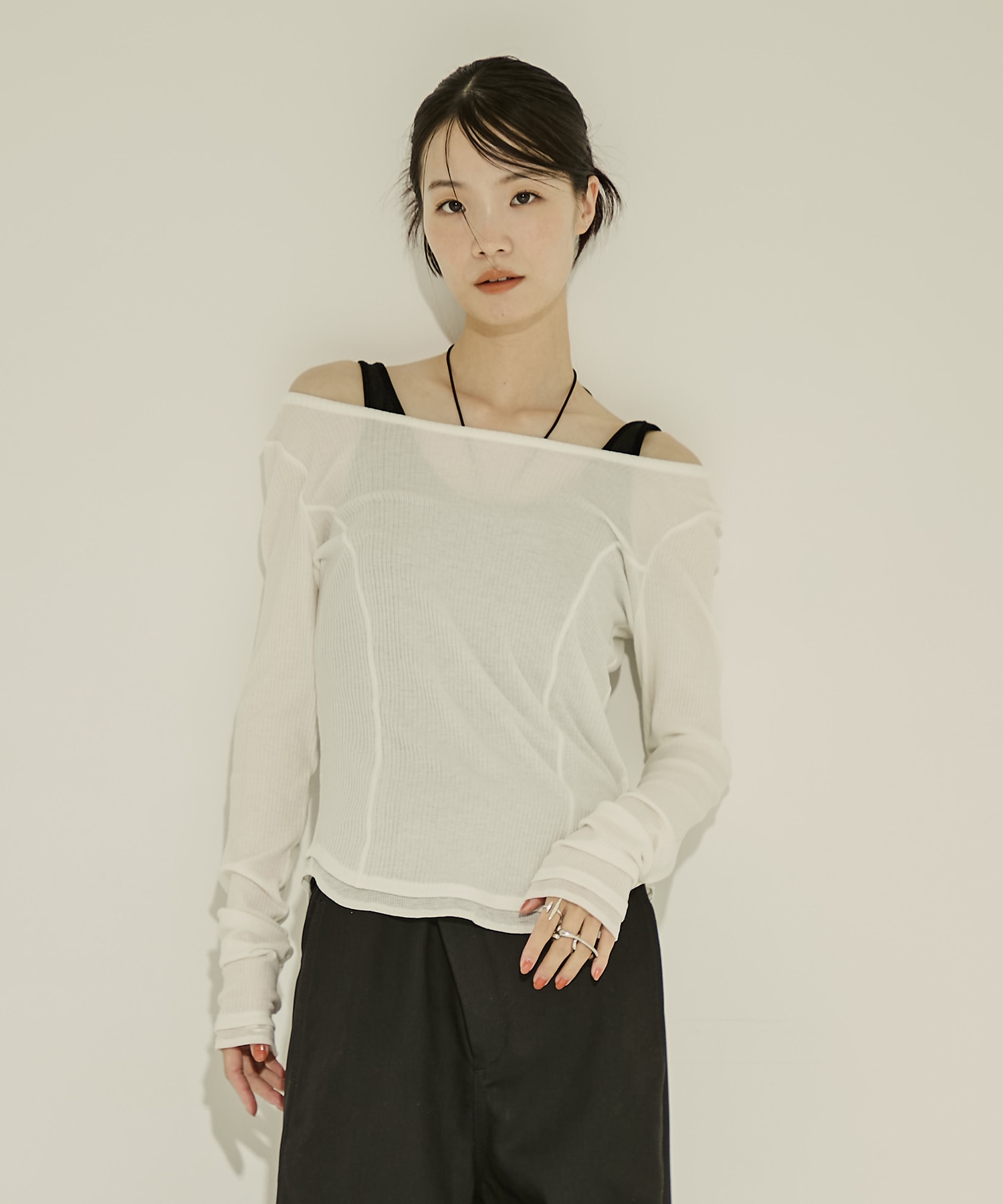 Cashmere Silk Long Tee STUDIOUS