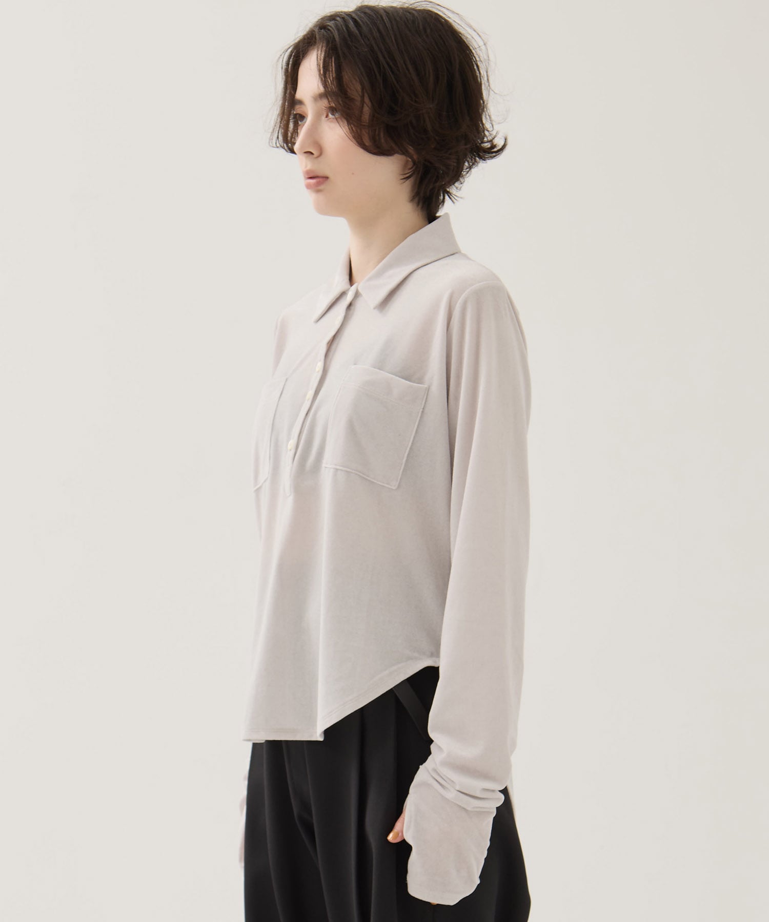 Velours Polo Shirt STUDIOUS