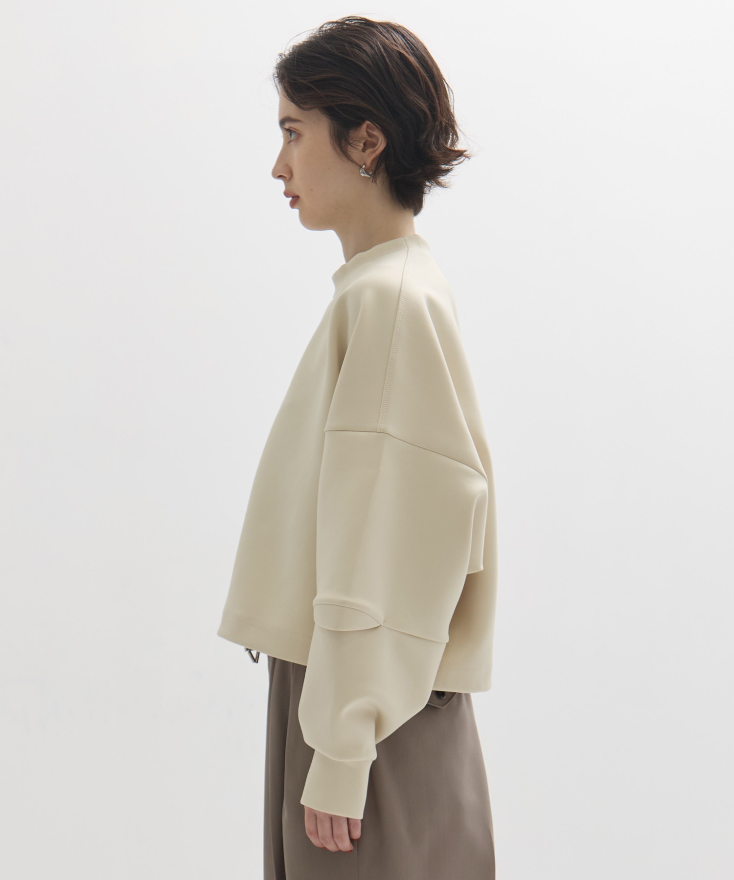 Draw Cord Cropped T UJOH