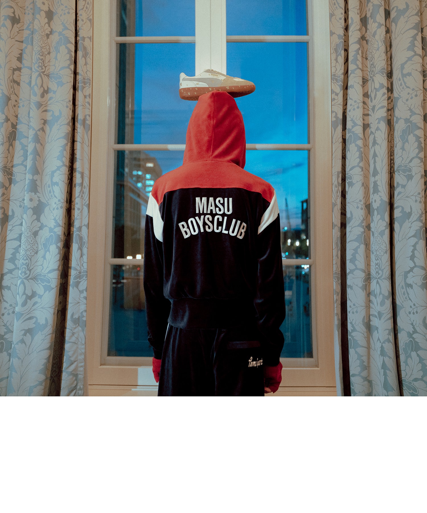 PUMA × MASU T7 SHORT TRACK HOODIE(S NAVY): MASU: WOMENS｜ STUDIOUS