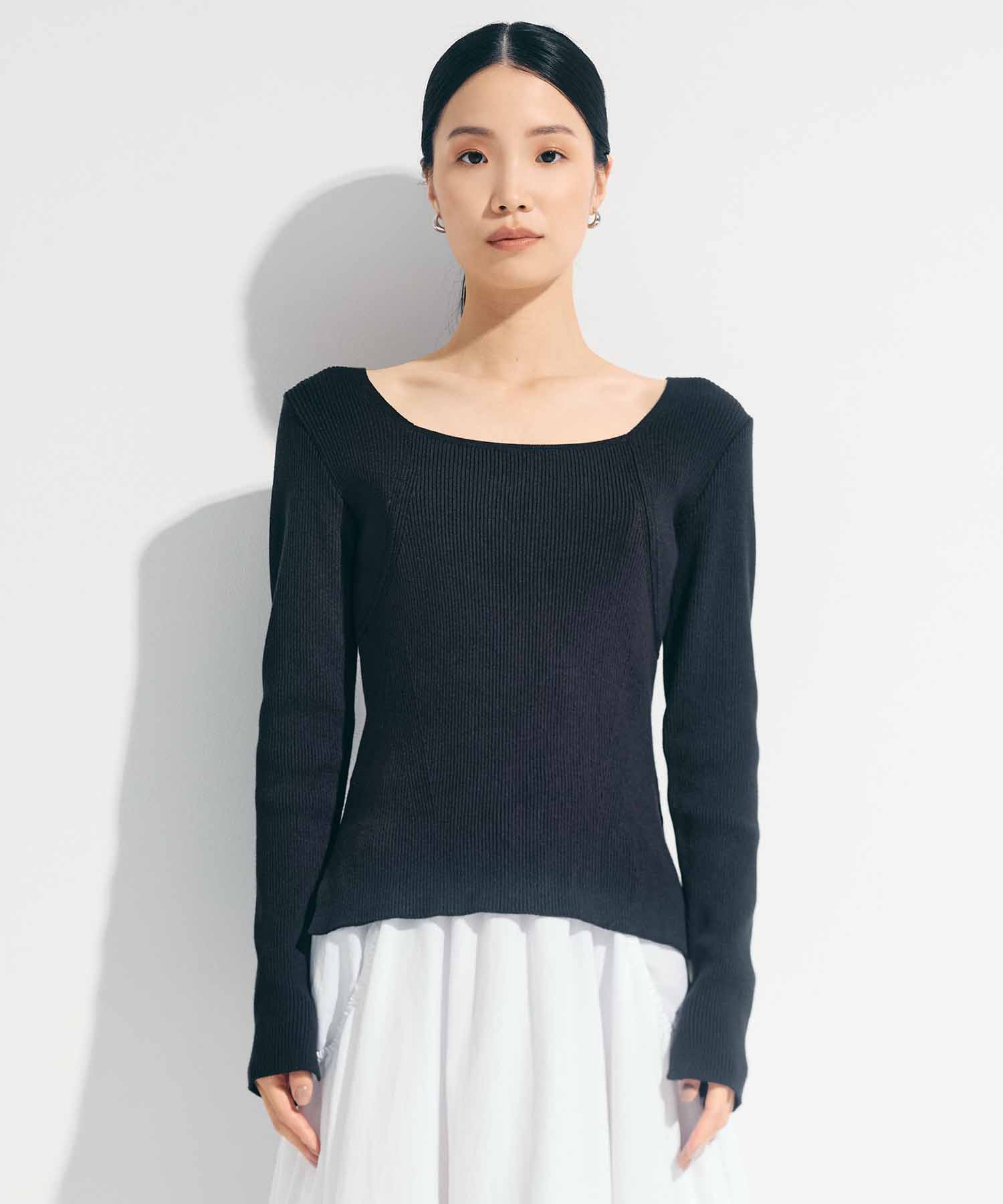 SQUARE RIB KNIT 