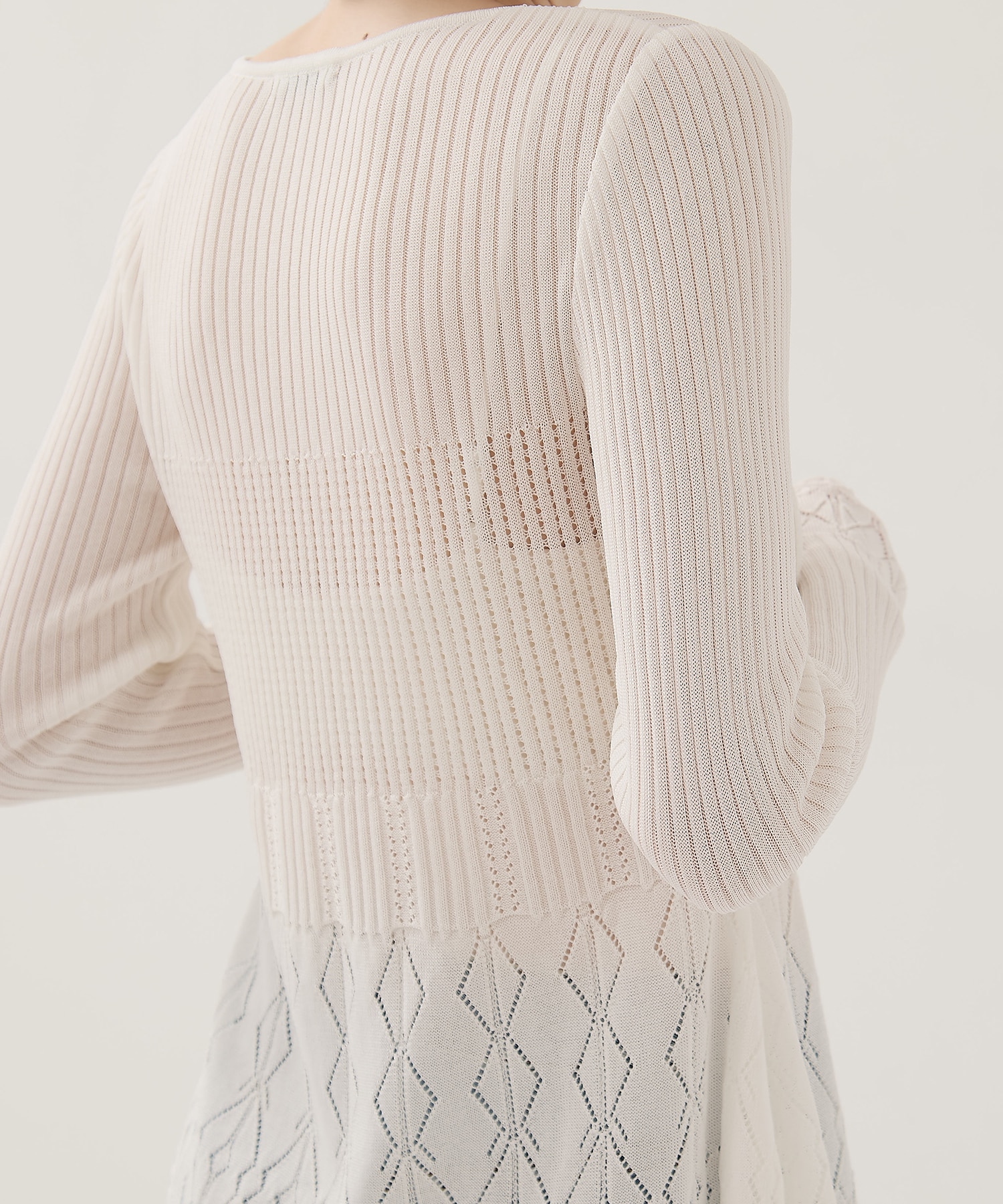 Lace Knit Cardigan EMILY ODA
