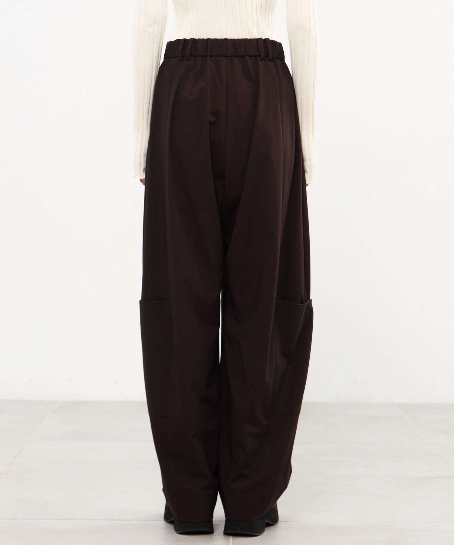 Soft Barrel Leg Cargo Trousers 