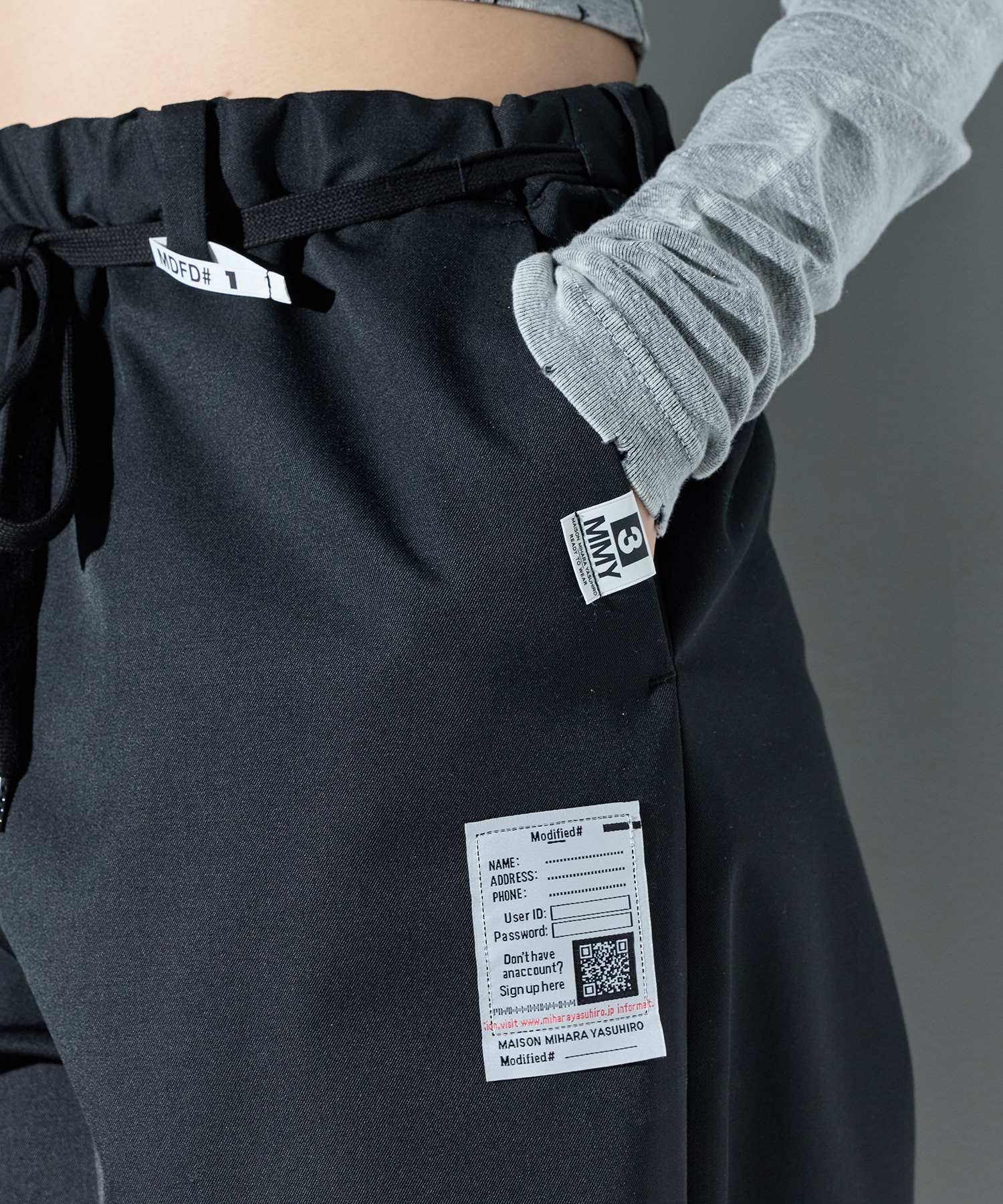 DRY WOOL TROUSERS Maison MIHARA YASUHIRO