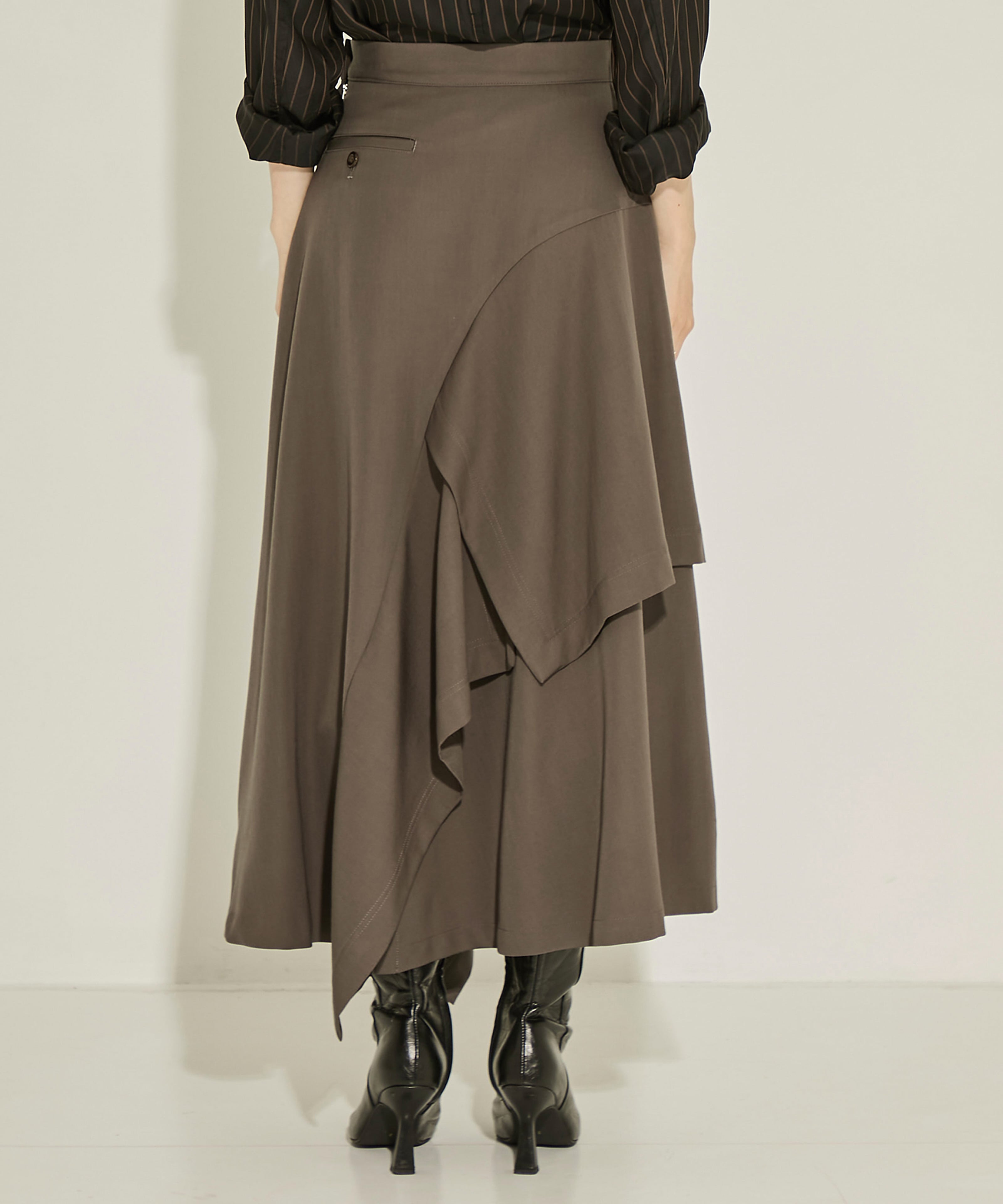 Random Hem Flare SKT(2 GREY): UJOH: WOMENS｜ STUDIOUS ONLINE