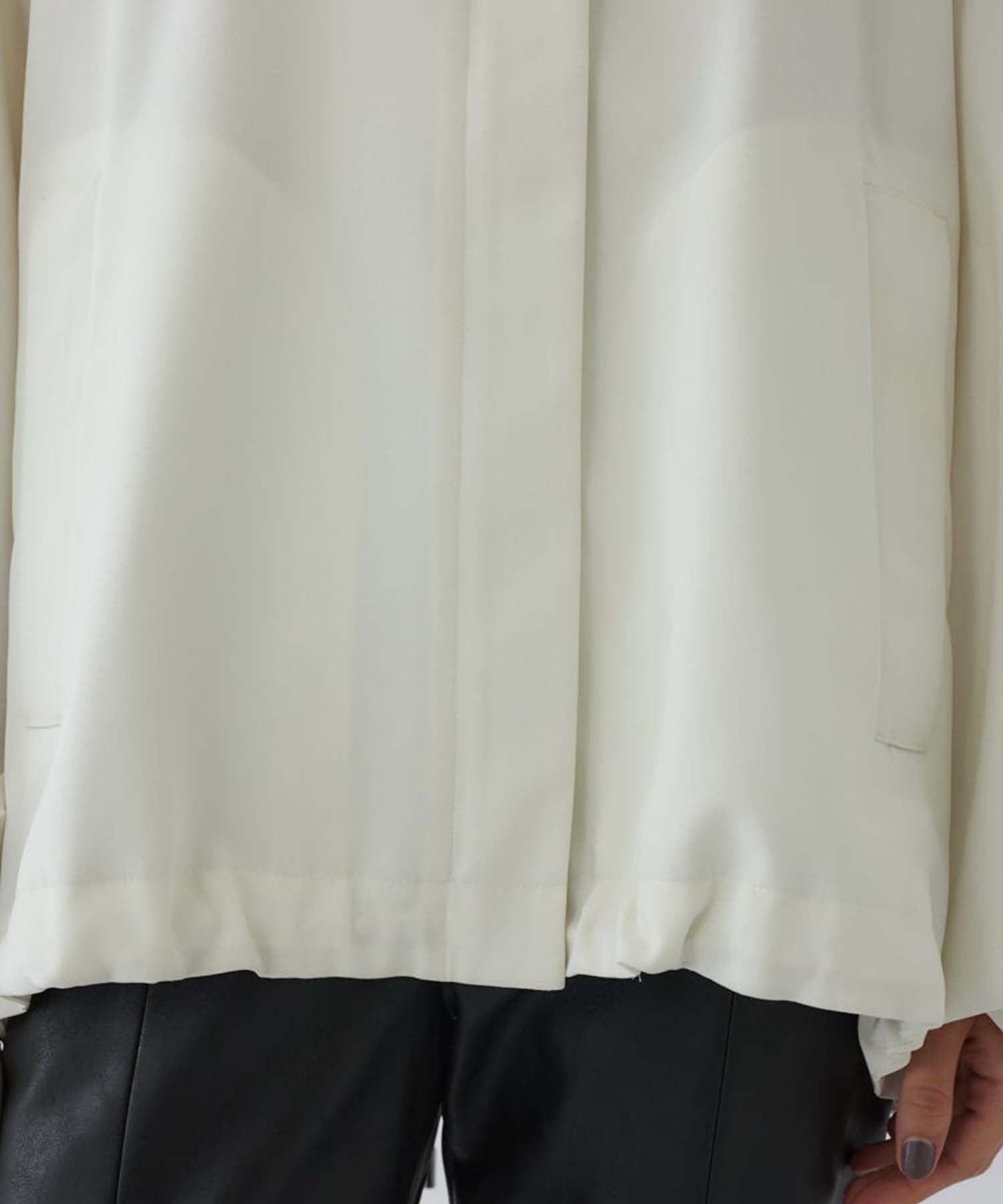 Stand collar tuck sleeve BZ RIM.ARK