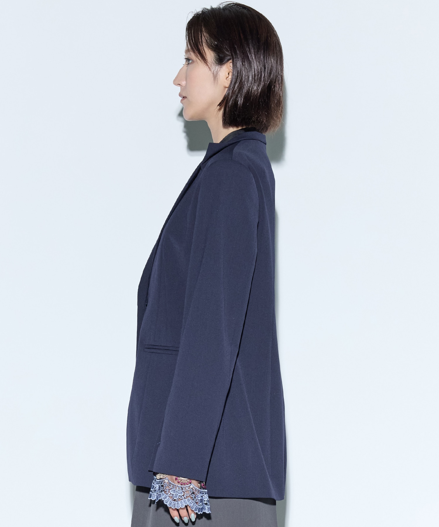 Slit sleeve lace jacket MURRAL