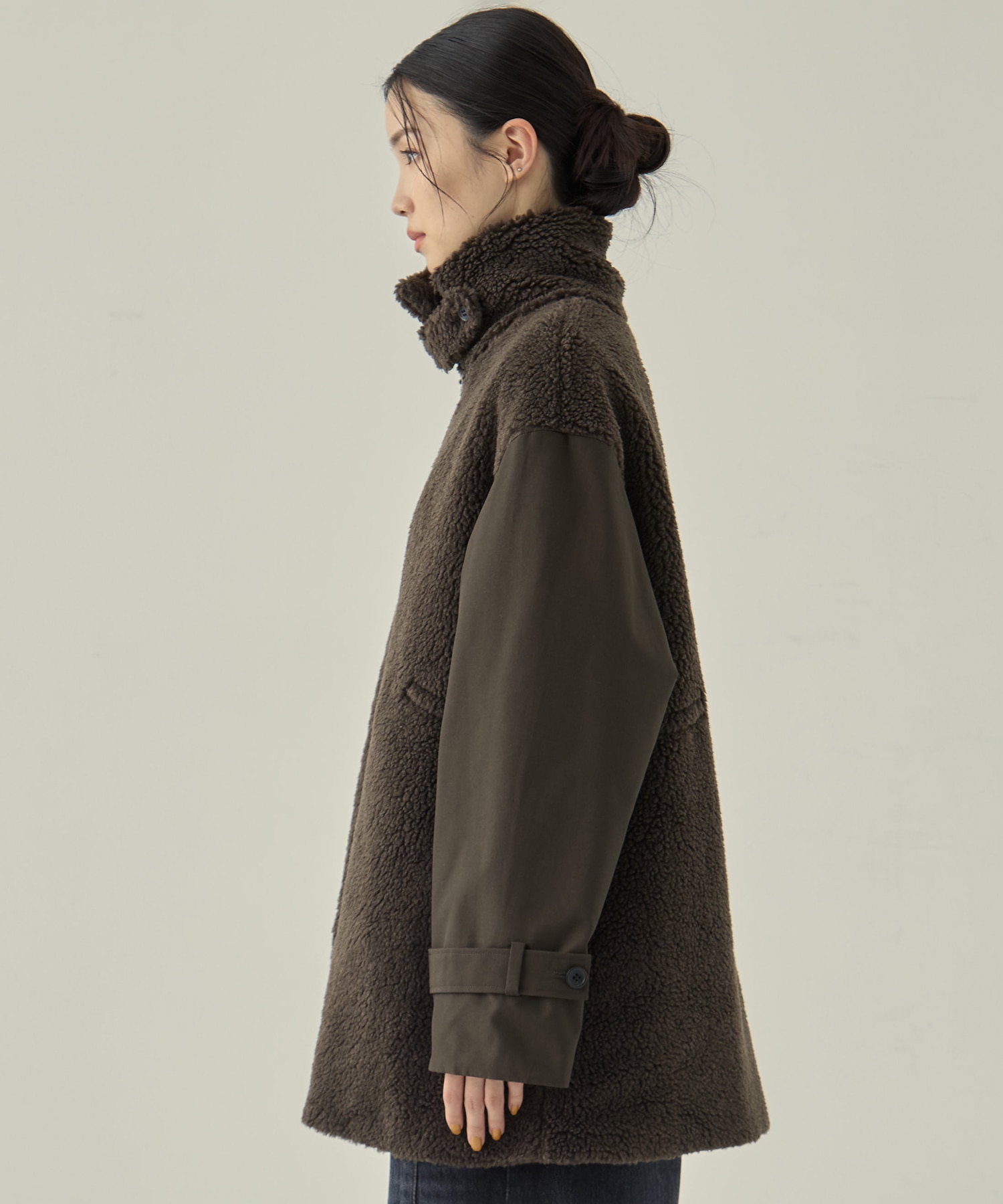 別注リサイクルシェルタフタ×ボア VACHEMENT