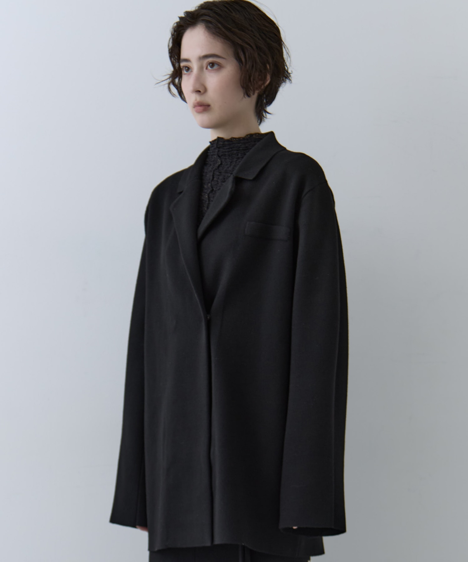 UND JACKET WINDING SKIRT KNIT SET DRESS AMERI