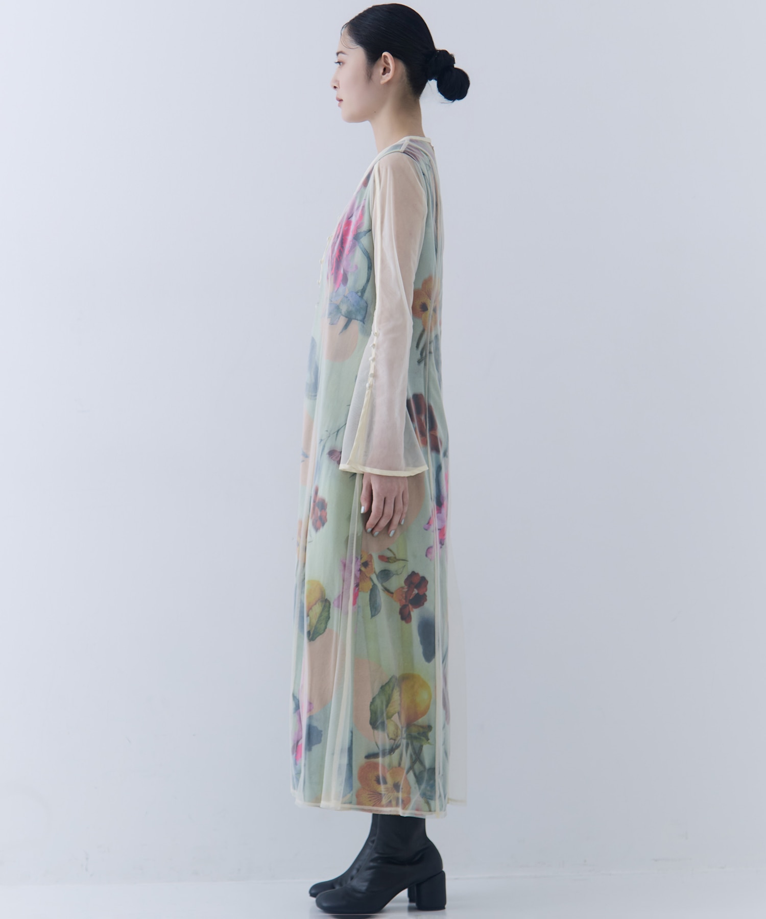 UND GRACE CHIFFON VEIL DRESS AMERI